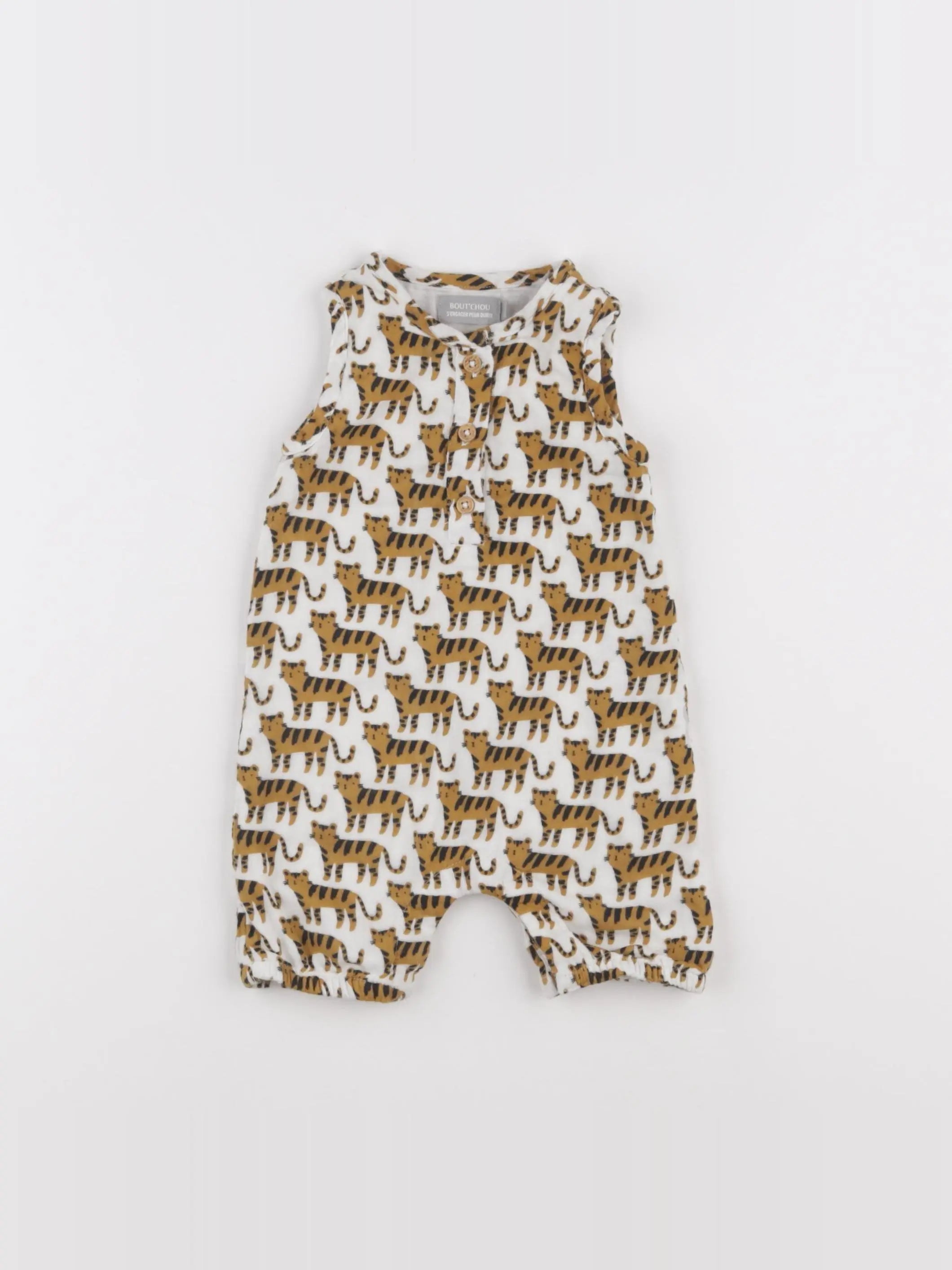 Boutchou - combinaison marron - 3 mois