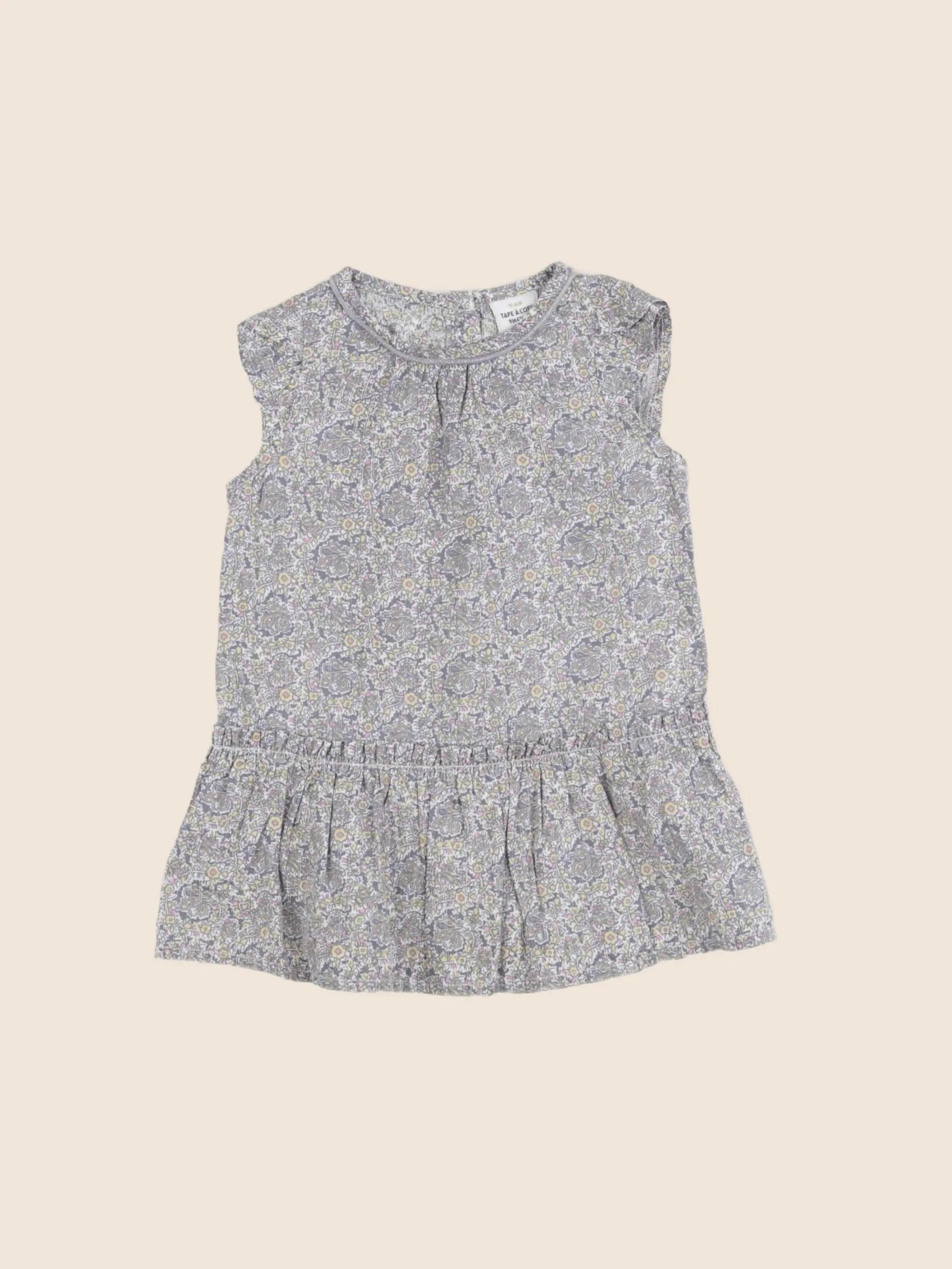 Tape à l'oeil - robe gris - 9 mois