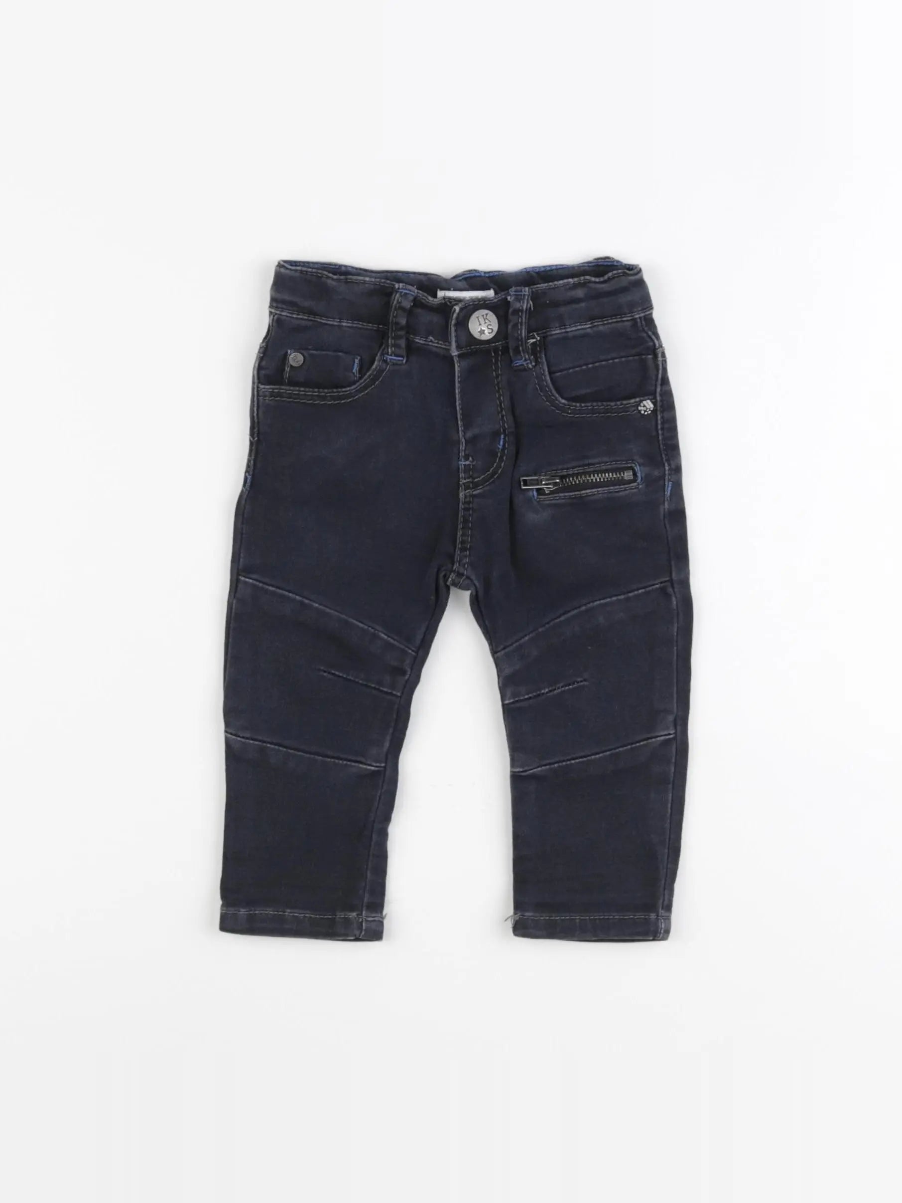 IKKS - jean gris - 3 mois