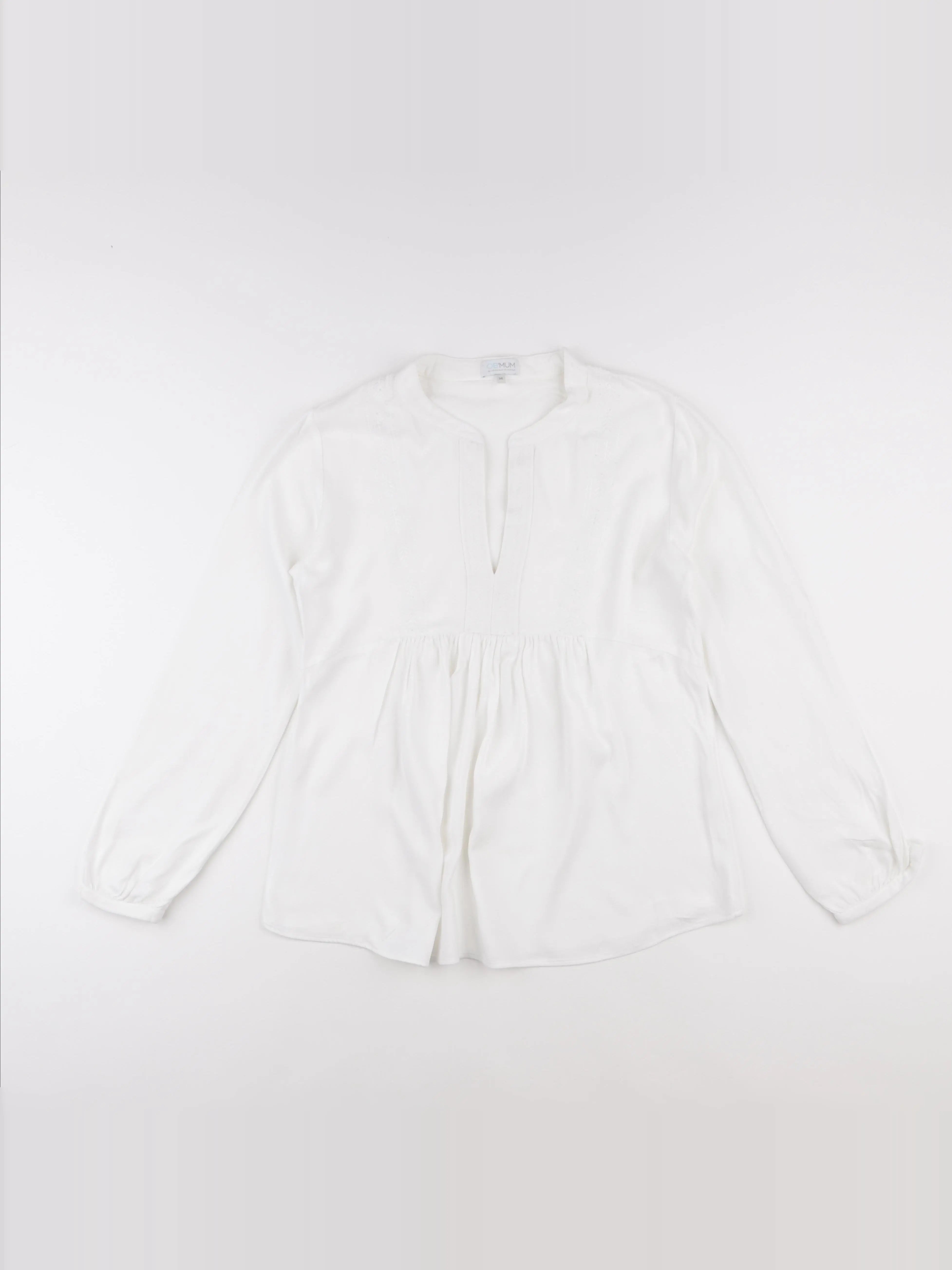 OB'MUM - blouse grossesse blanc - 36