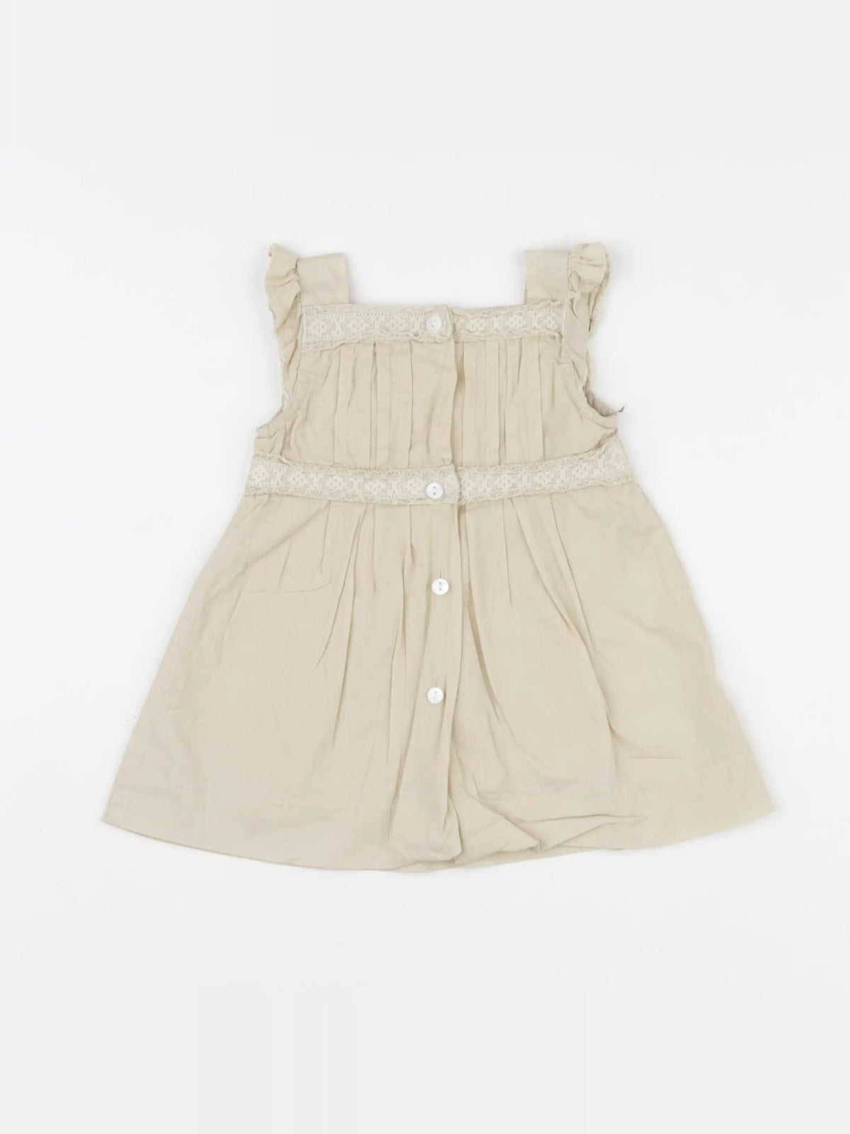 Gocco - robe beige - 6/9 mois