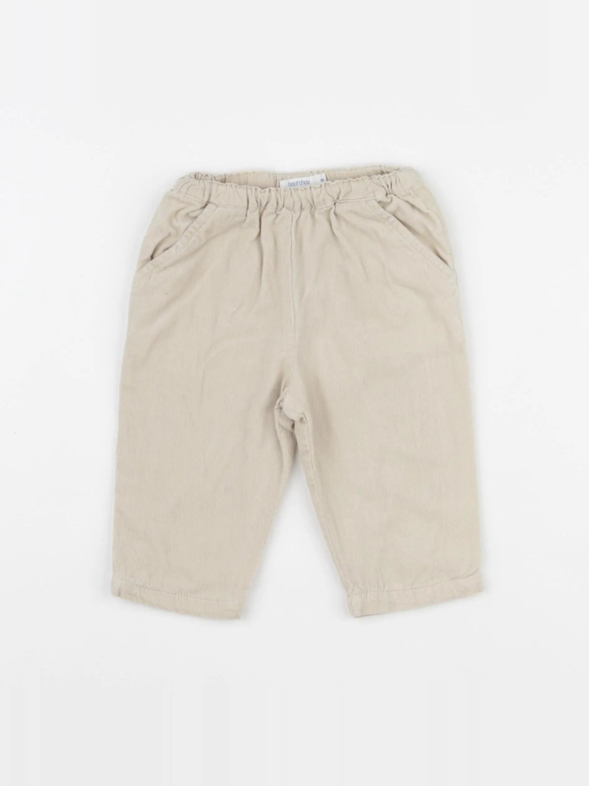 Boutchou - pantalon doublé beige - 6 mois