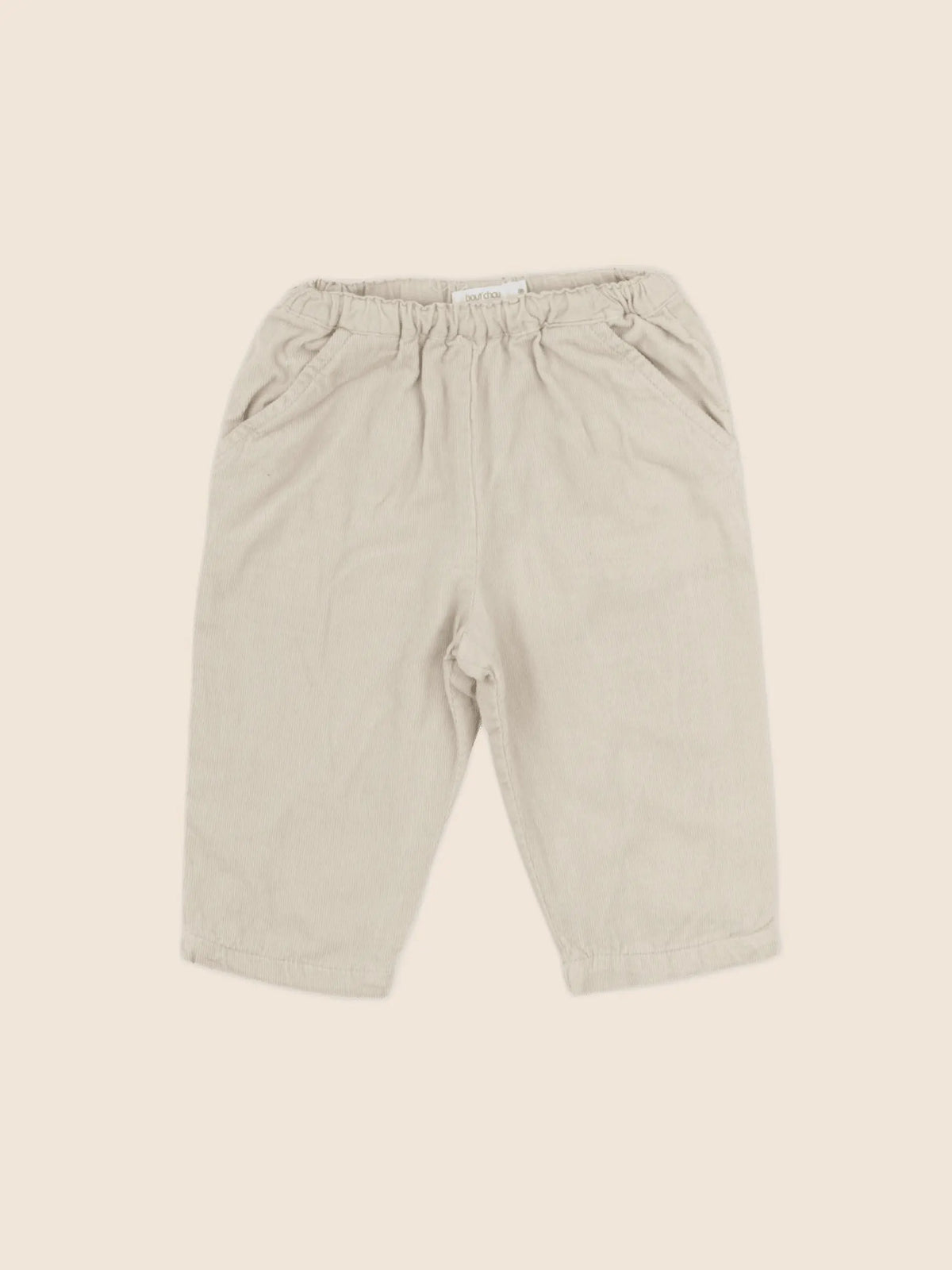 Boutchou - pantalon doublé beige - 6 mois