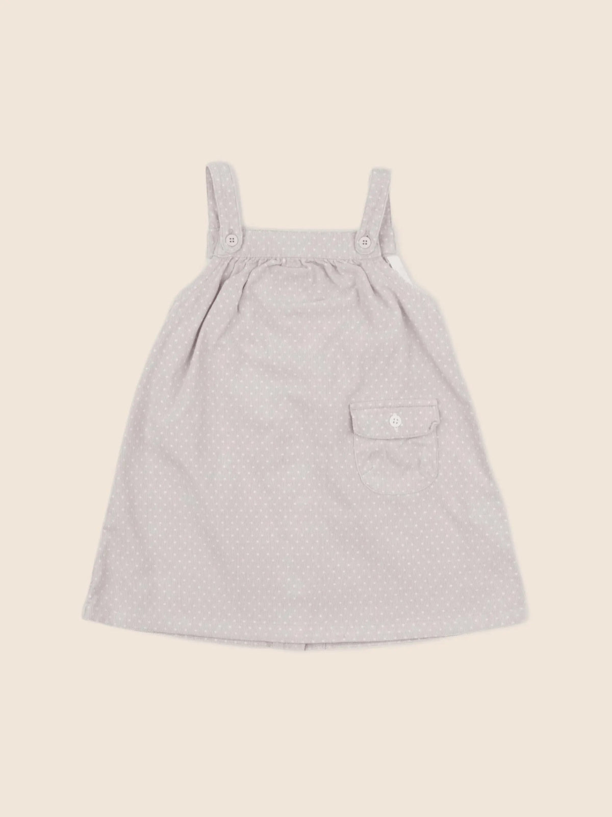 Petit Bateau - robe beige - 6 mois