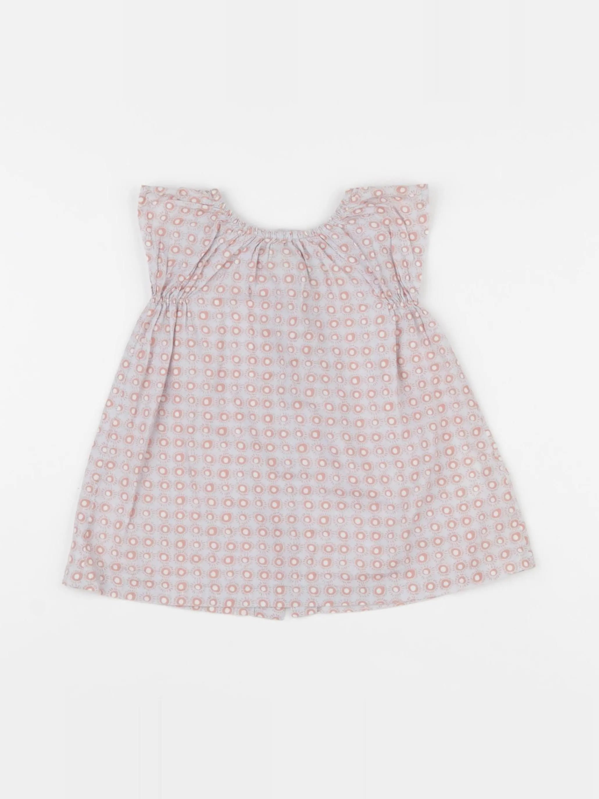 Bonton - robe rose - 6 mois