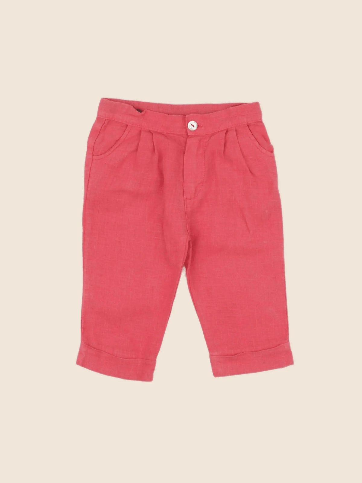 Arsène et les pipelettes - pantalon rose - 12 mois