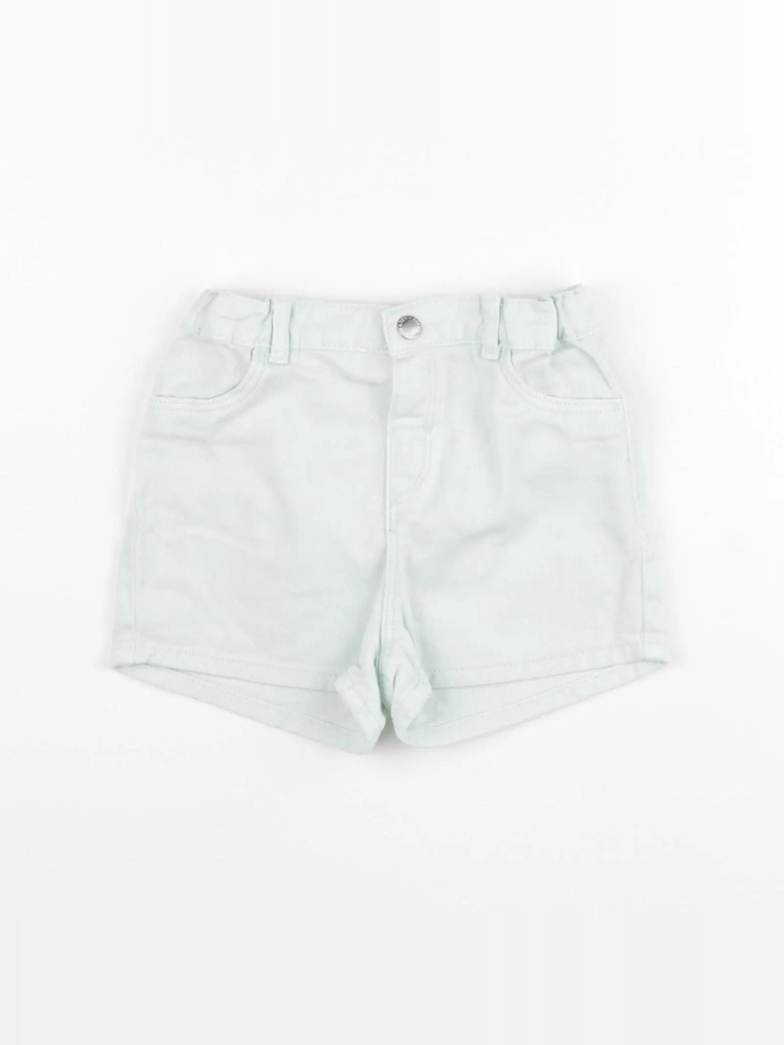 H&M - short vert - 18/24 mois