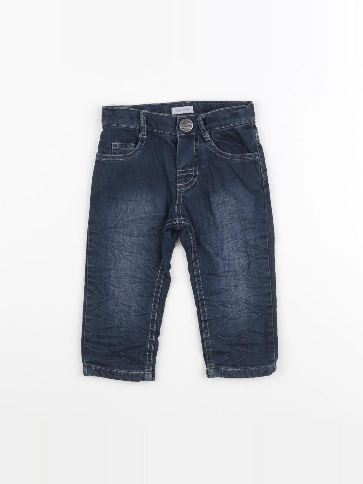 IKKS - jean bleu - 6 mois