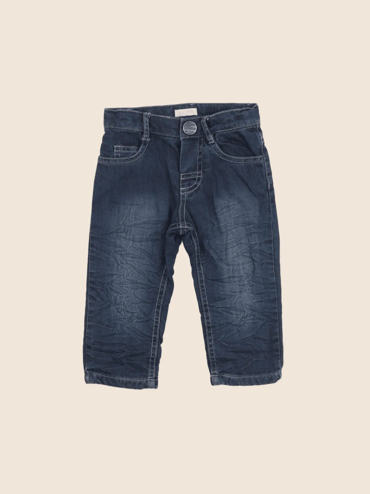 IKKS - jean bleu - 6 mois