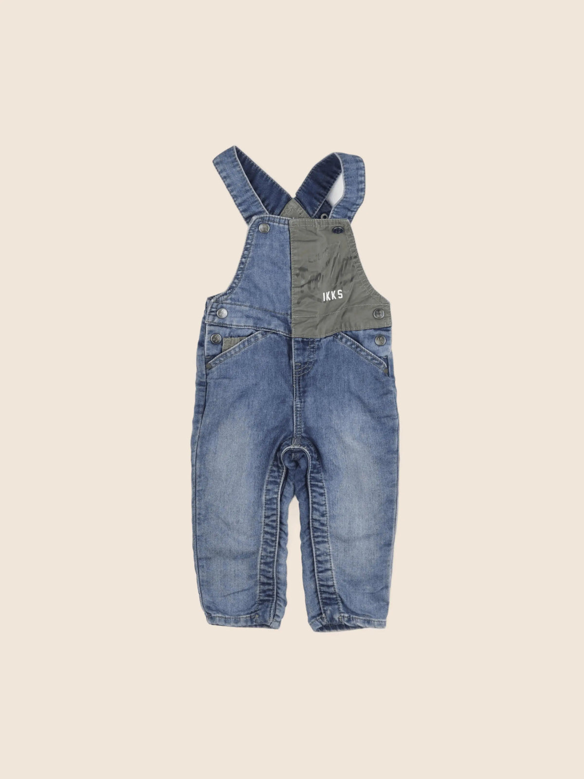 IKKS - salopette bleu - 6 mois
