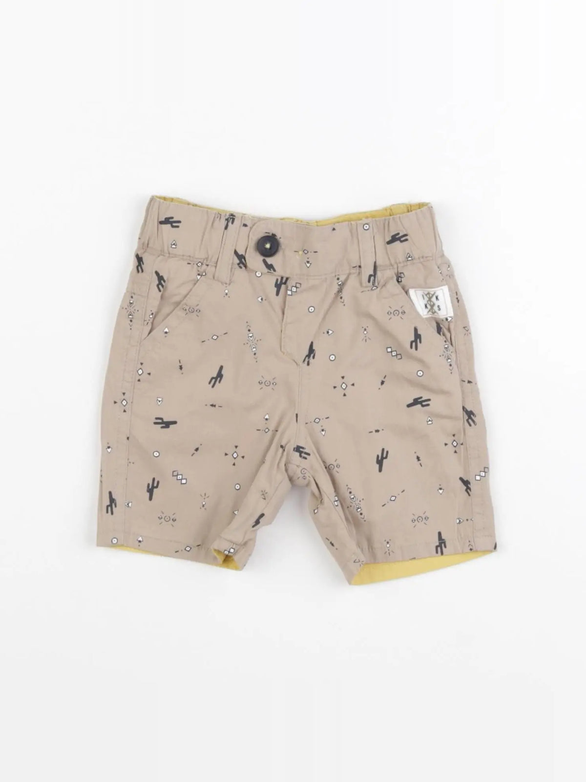 IKKS - short réversible multicolore - 6 mois