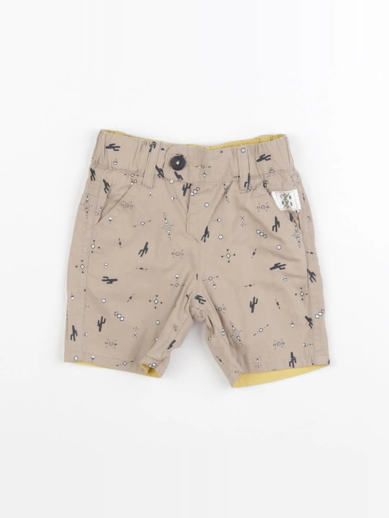 IKKS - short réversible multicolore - 6 mois
