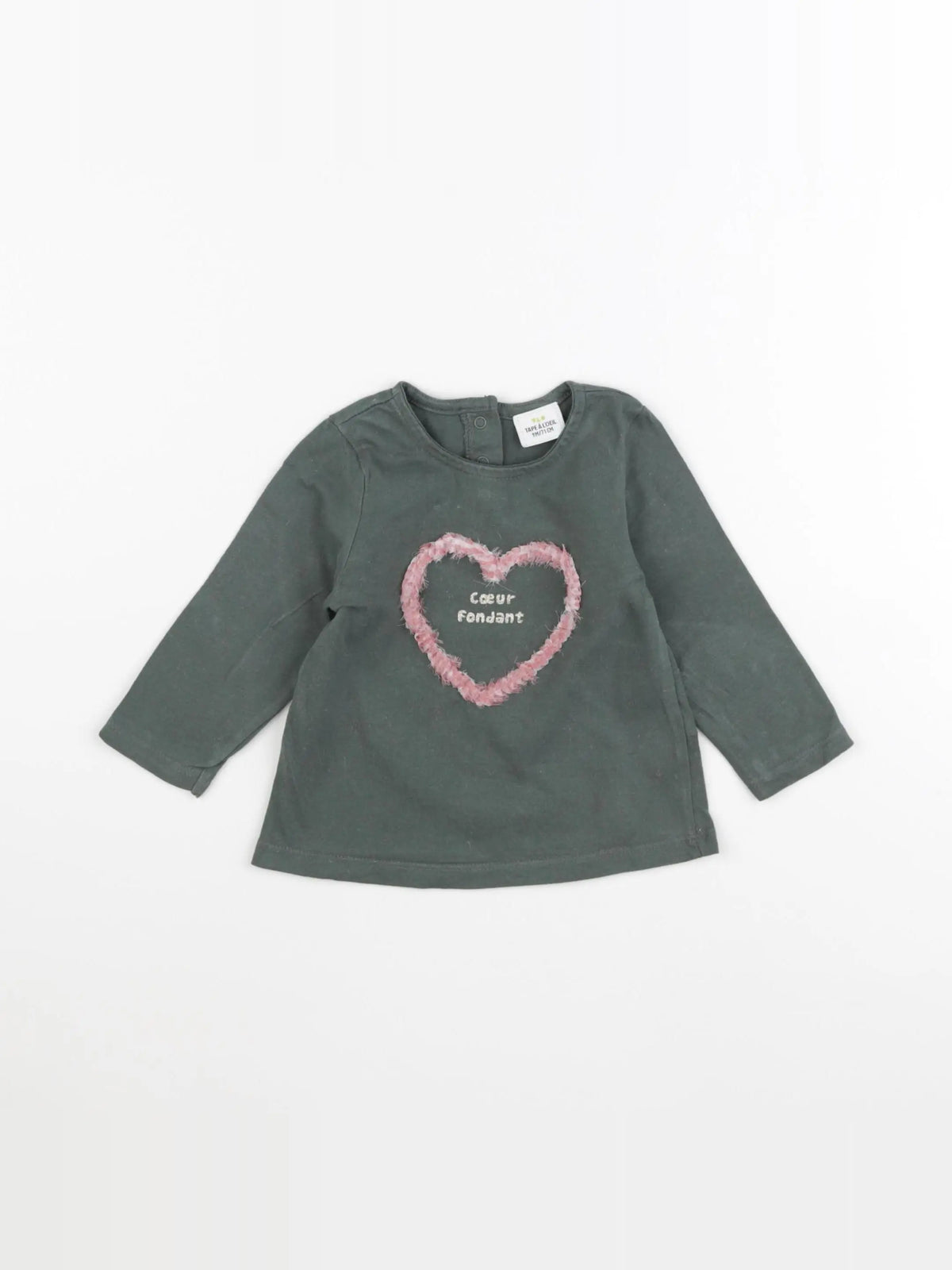 Tape à l'oeil - tee-shirt vert - 9 mois