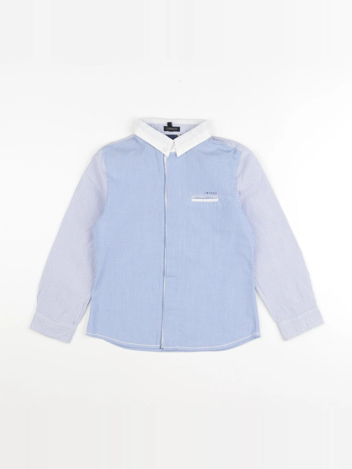 IKKS - chemise bleu - 6 ans