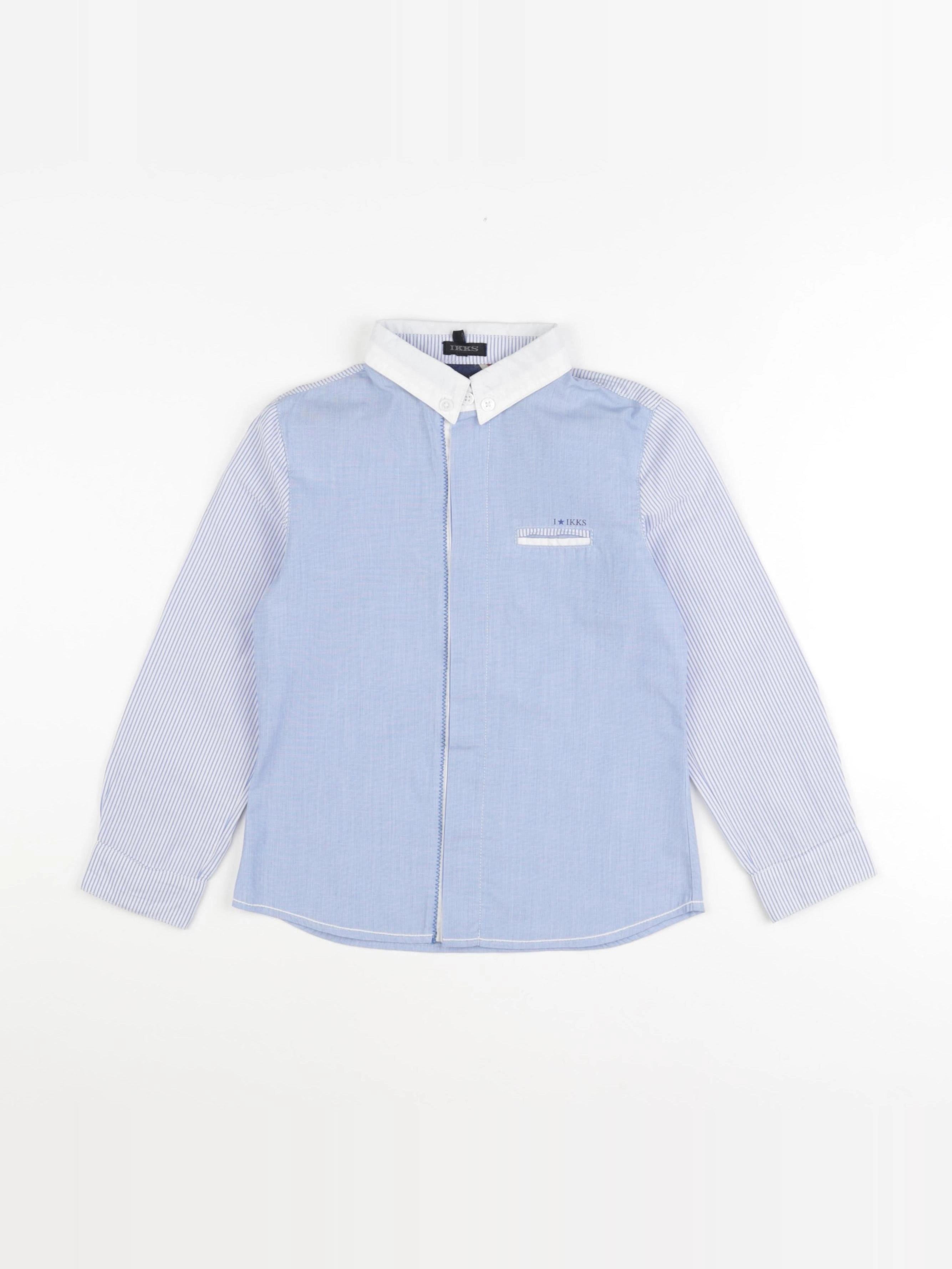 IKKS - chemise bleu - 6 ans