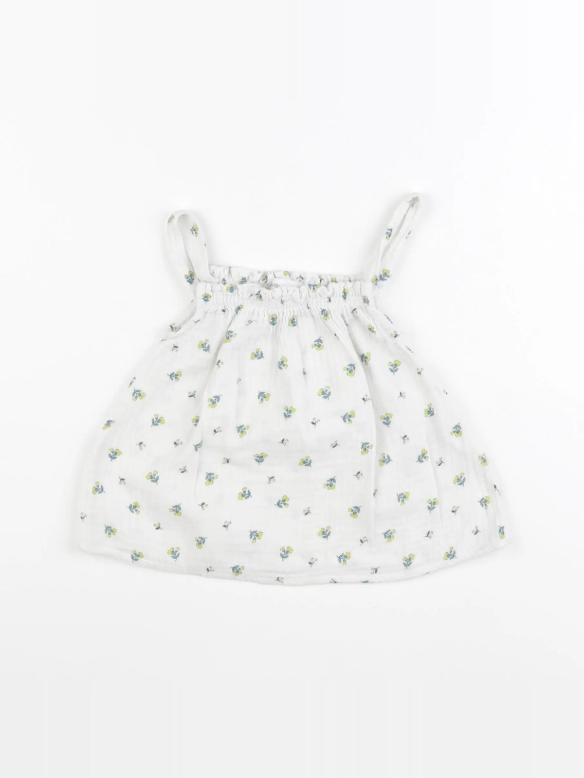 Vertbaudet - blouse bleu - 2 ans