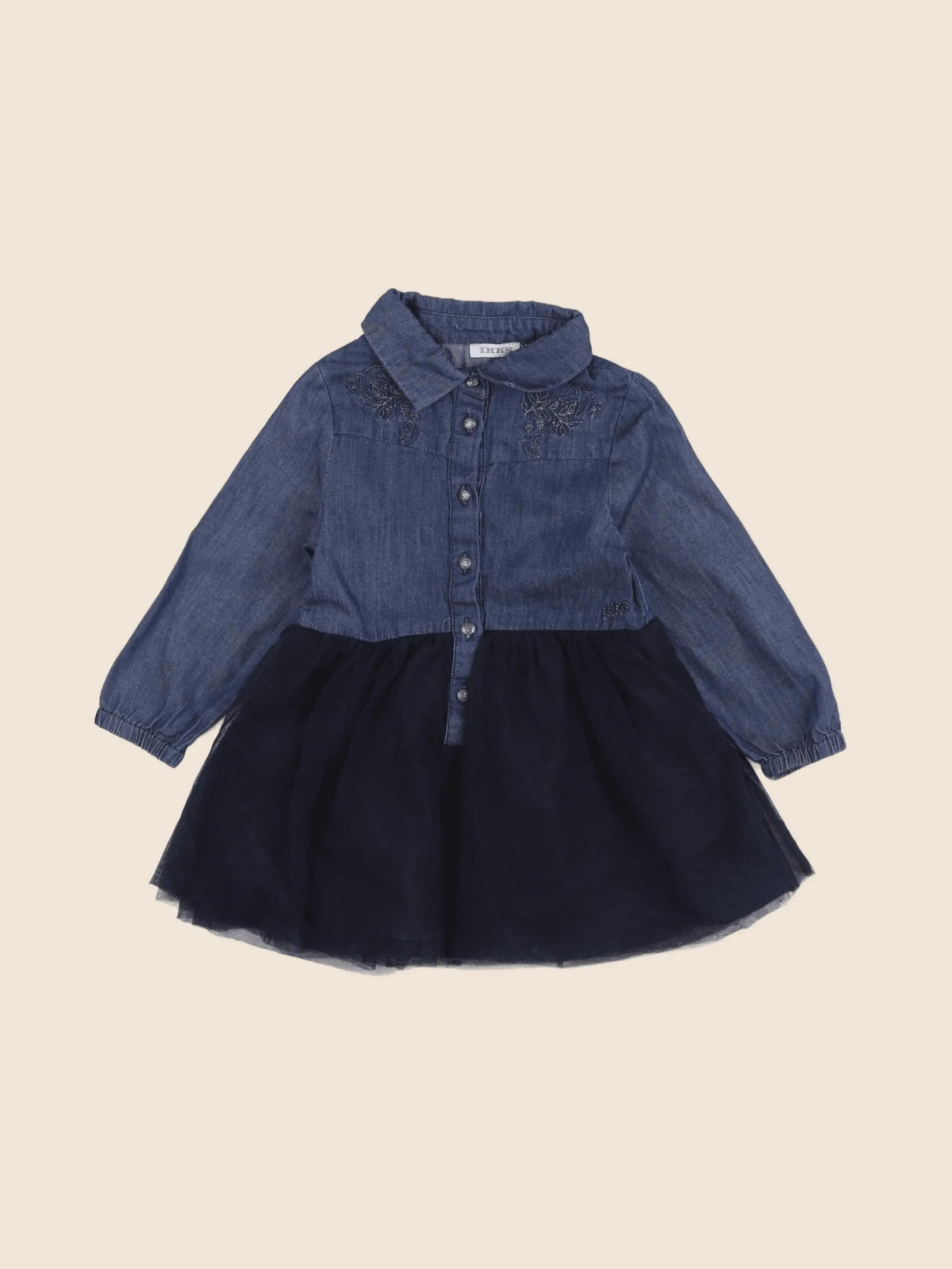 IKKS - robe bleu - 18 mois