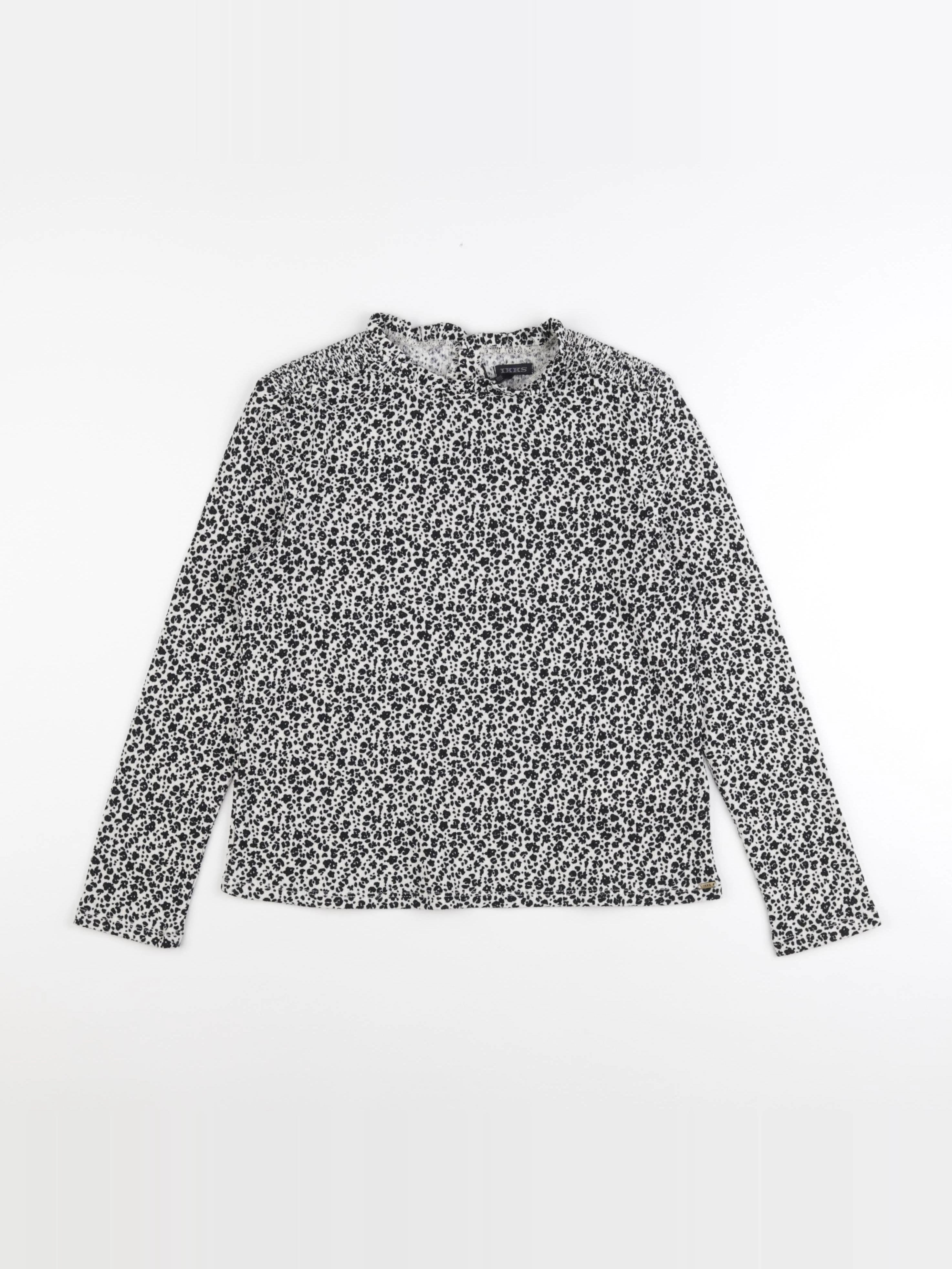 IKKS - blouse noir - 10 ans