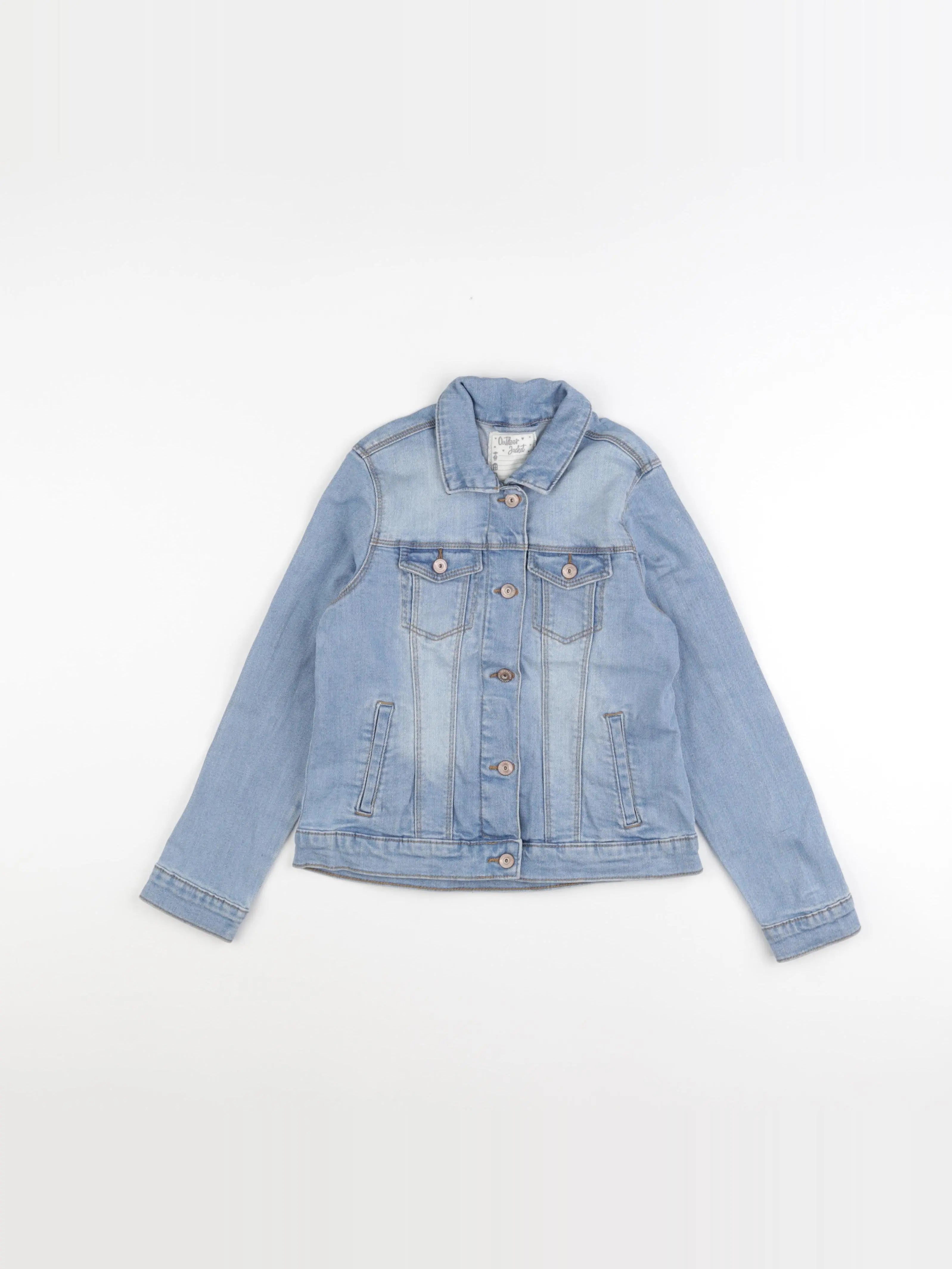 Vertbaudet - veste bleu - 8 ans