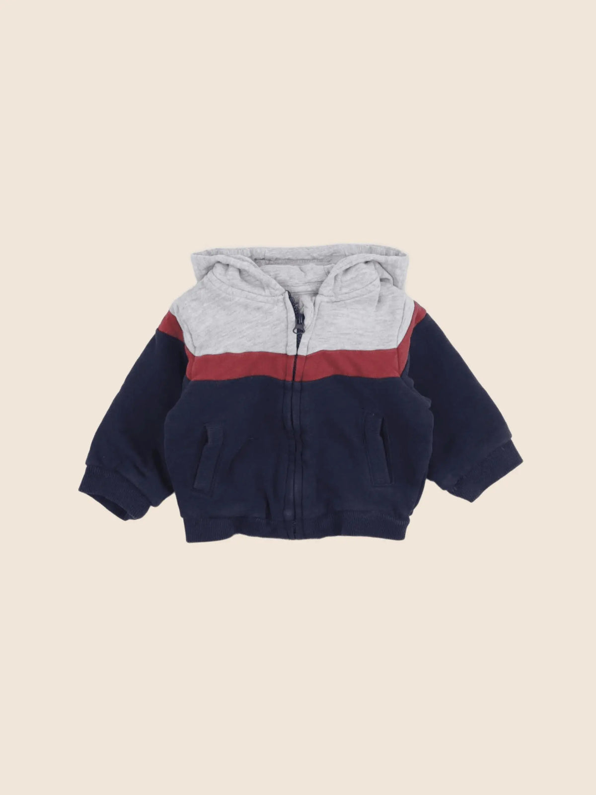 Vertbaudet - sweat bleu - 3 mois
