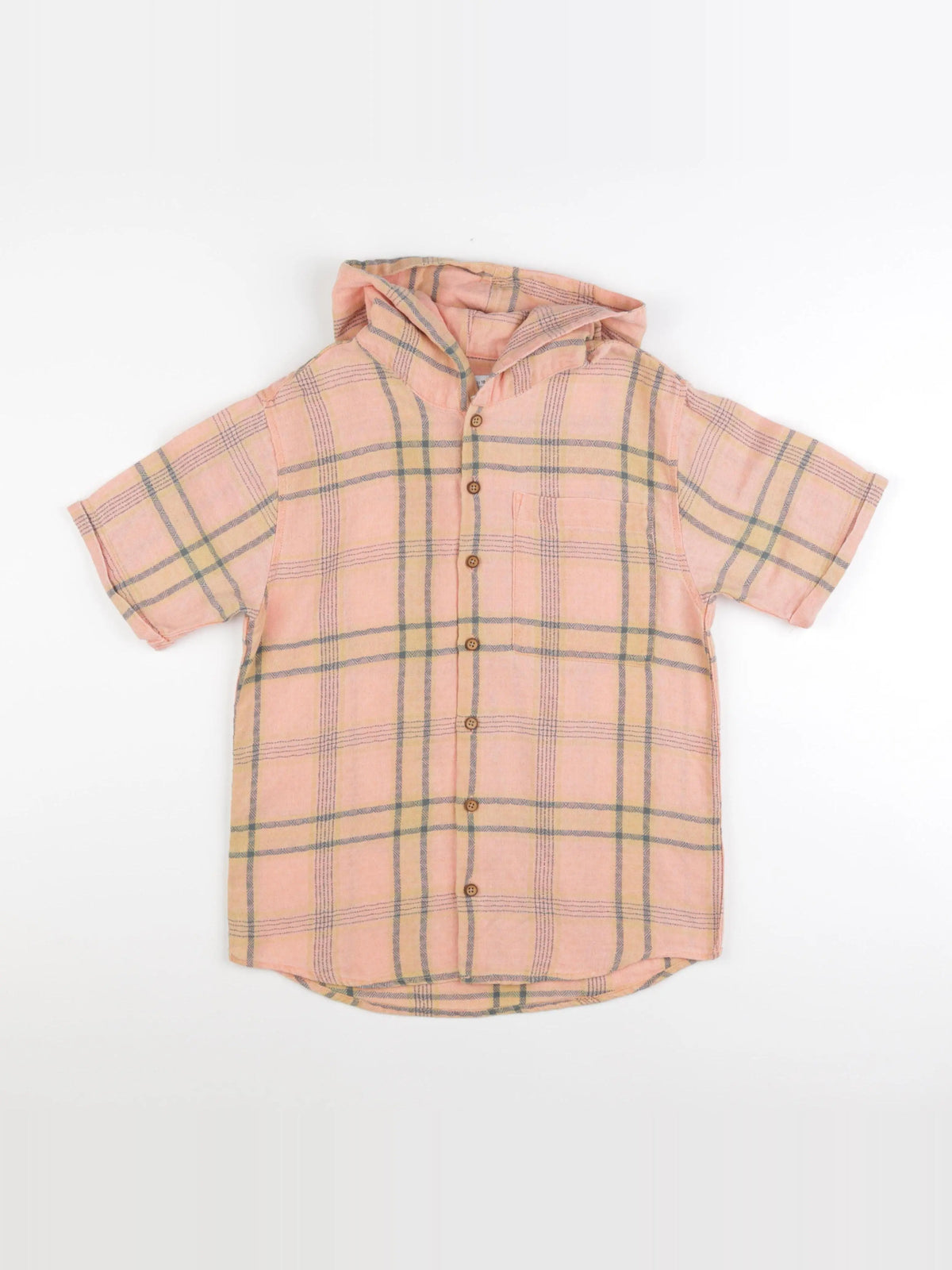 Zara - chemise orange - 10 ans