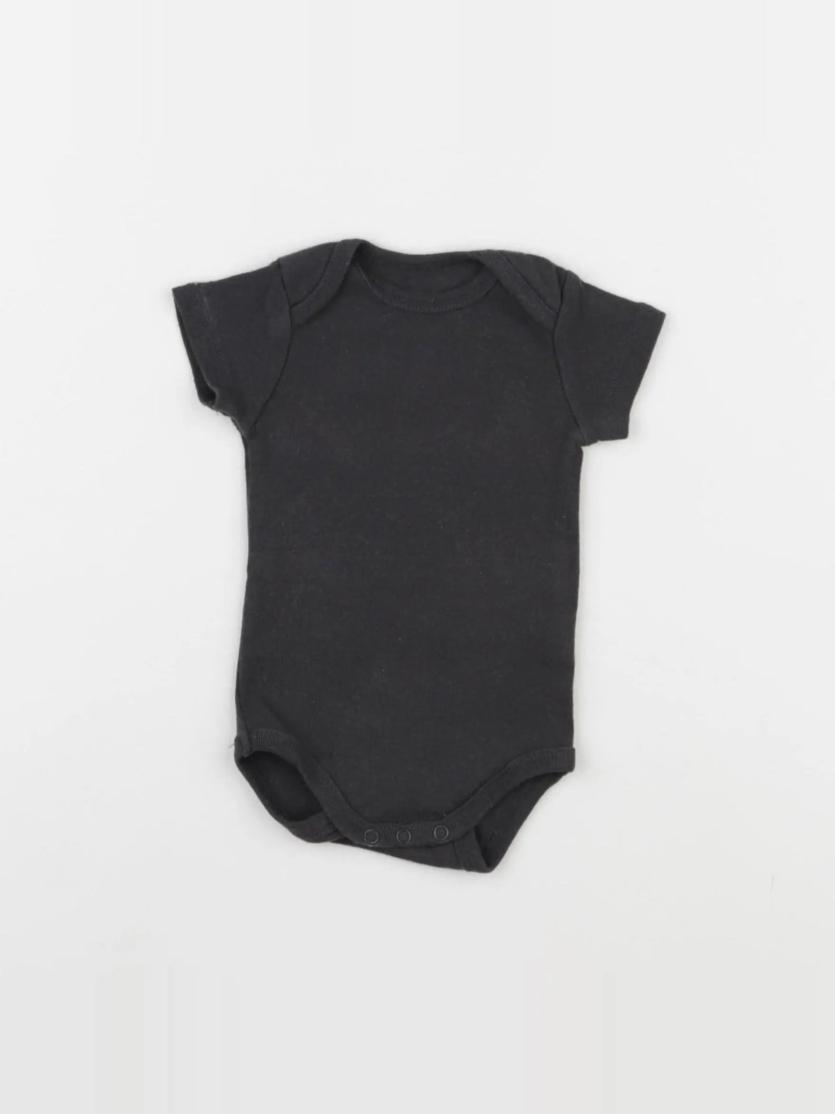La Redoute - body coton gris - 3 mois