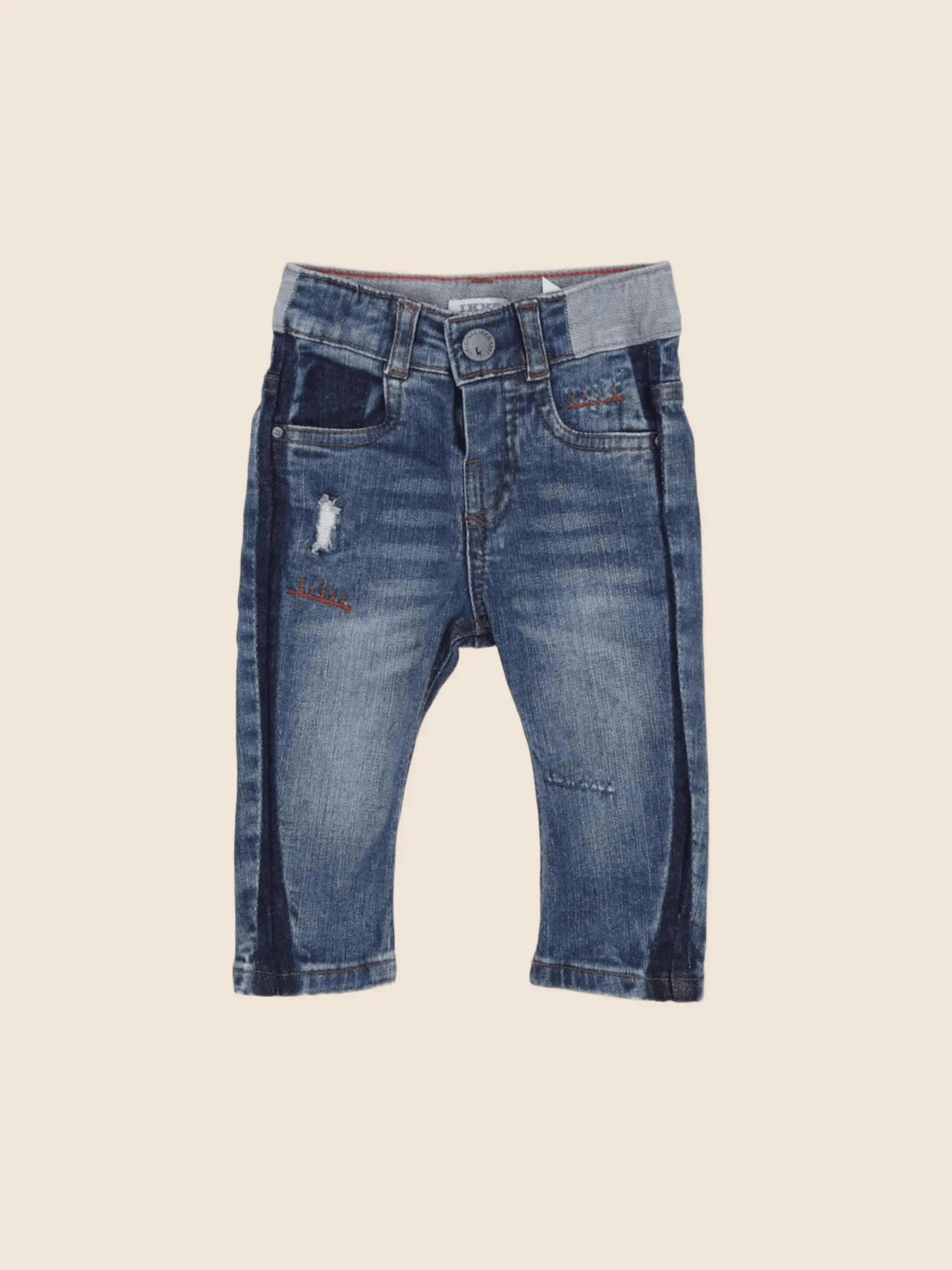 IKKS - jean bleu - 6 mois