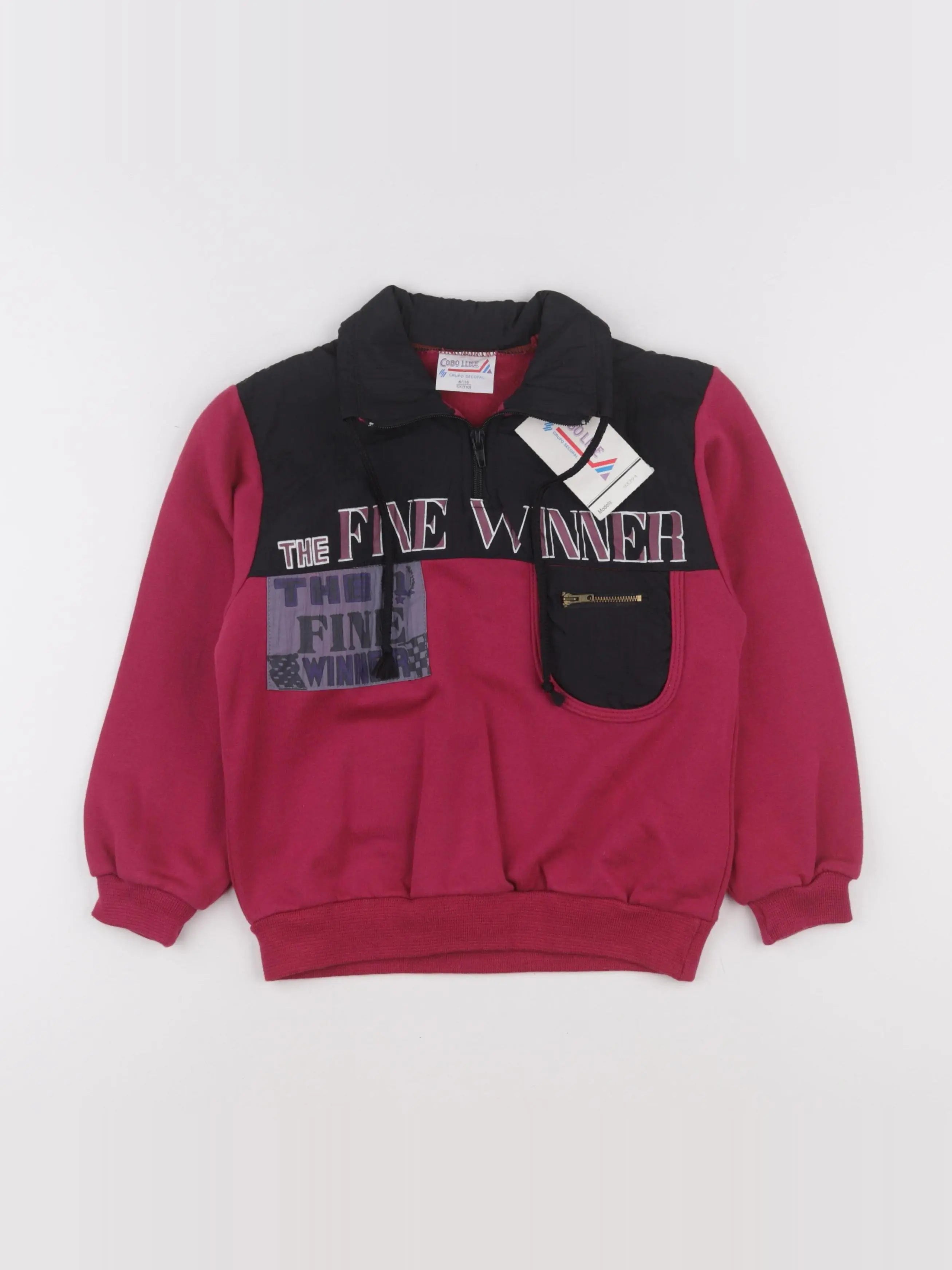 Vintage - sweat rose - 5 ans