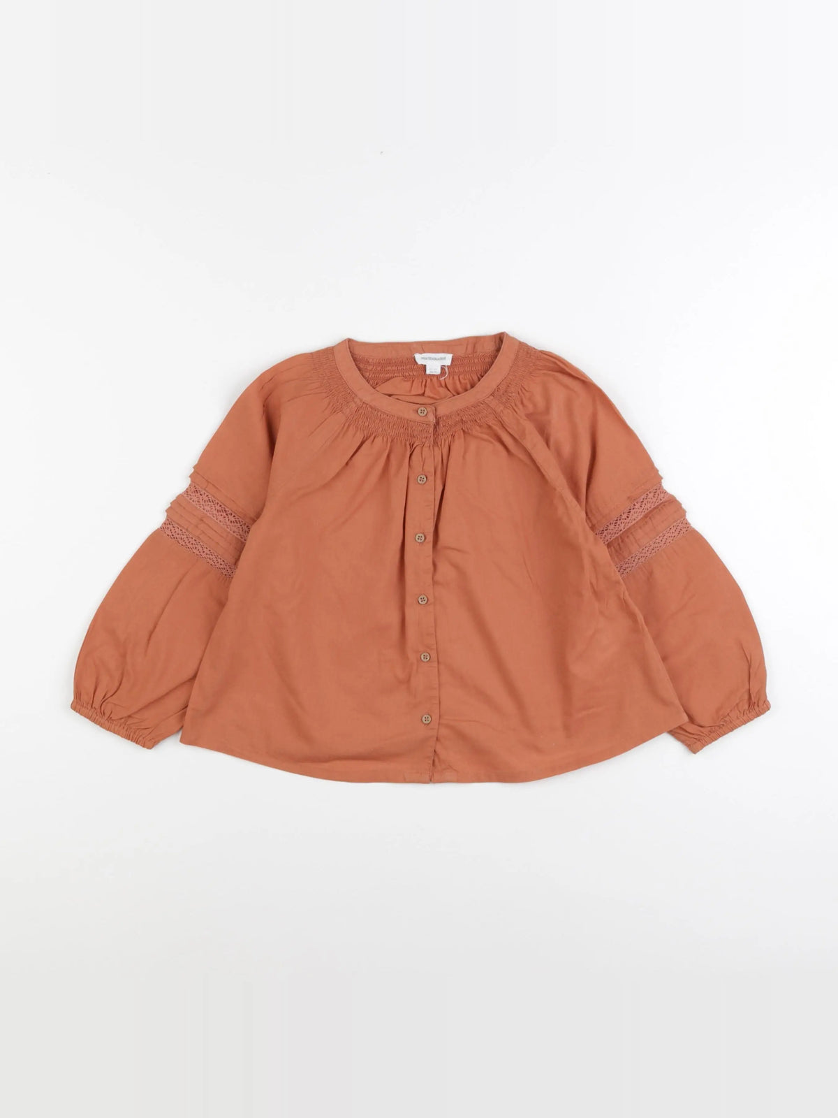 Vertbaudet - blouse orange - 36 mois