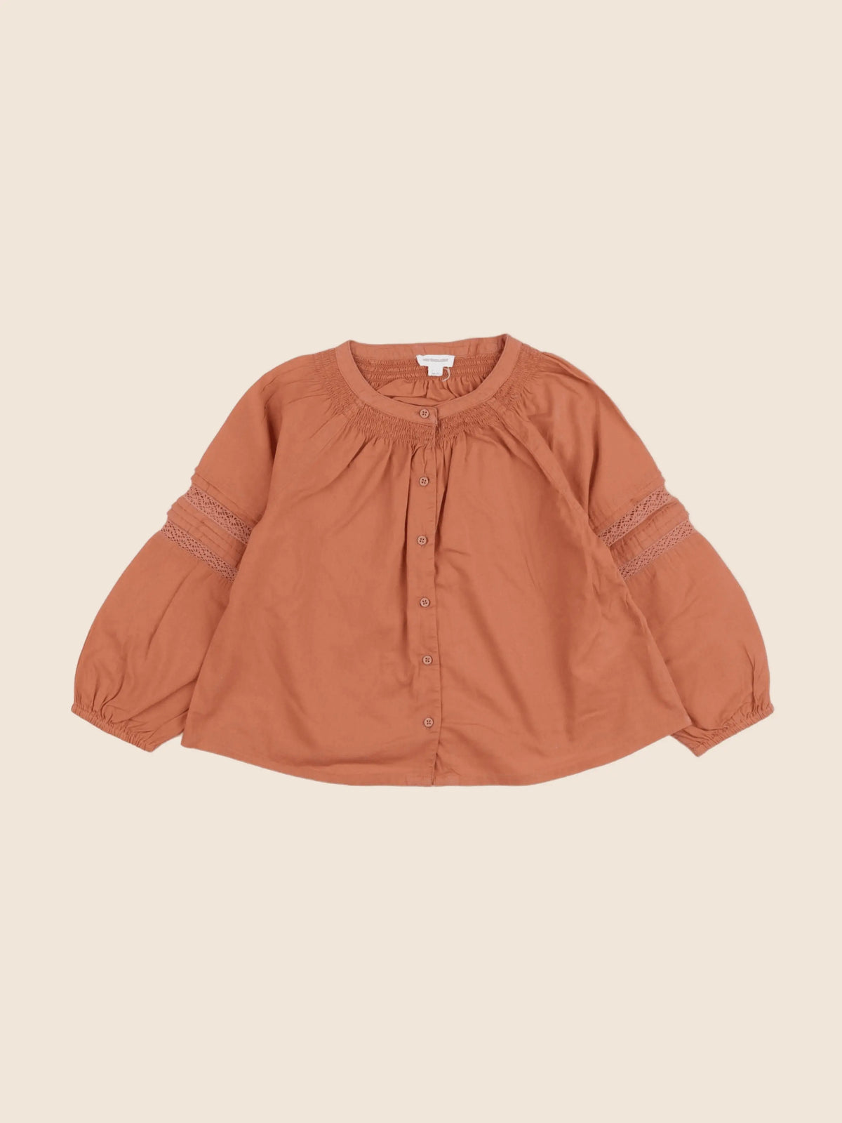 Vertbaudet - blouse orange - 36 mois