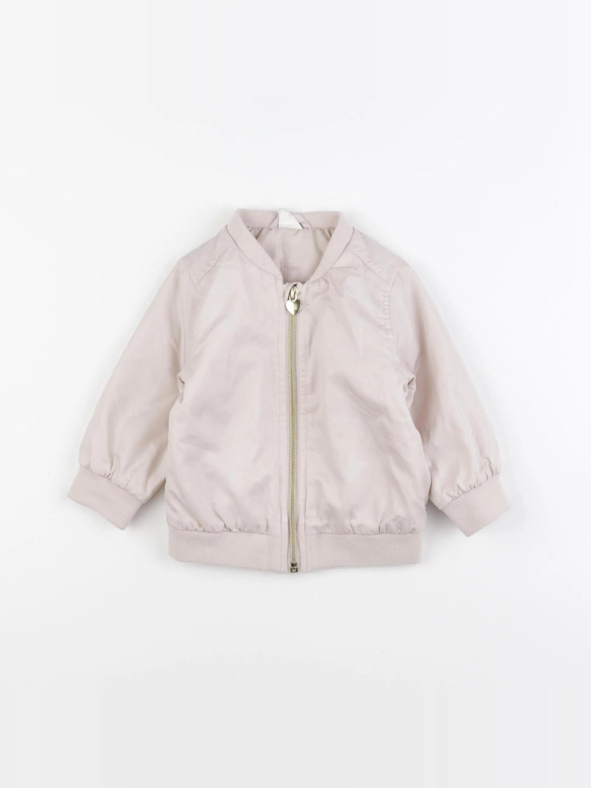 H&M - veste rose - 6/9 mois