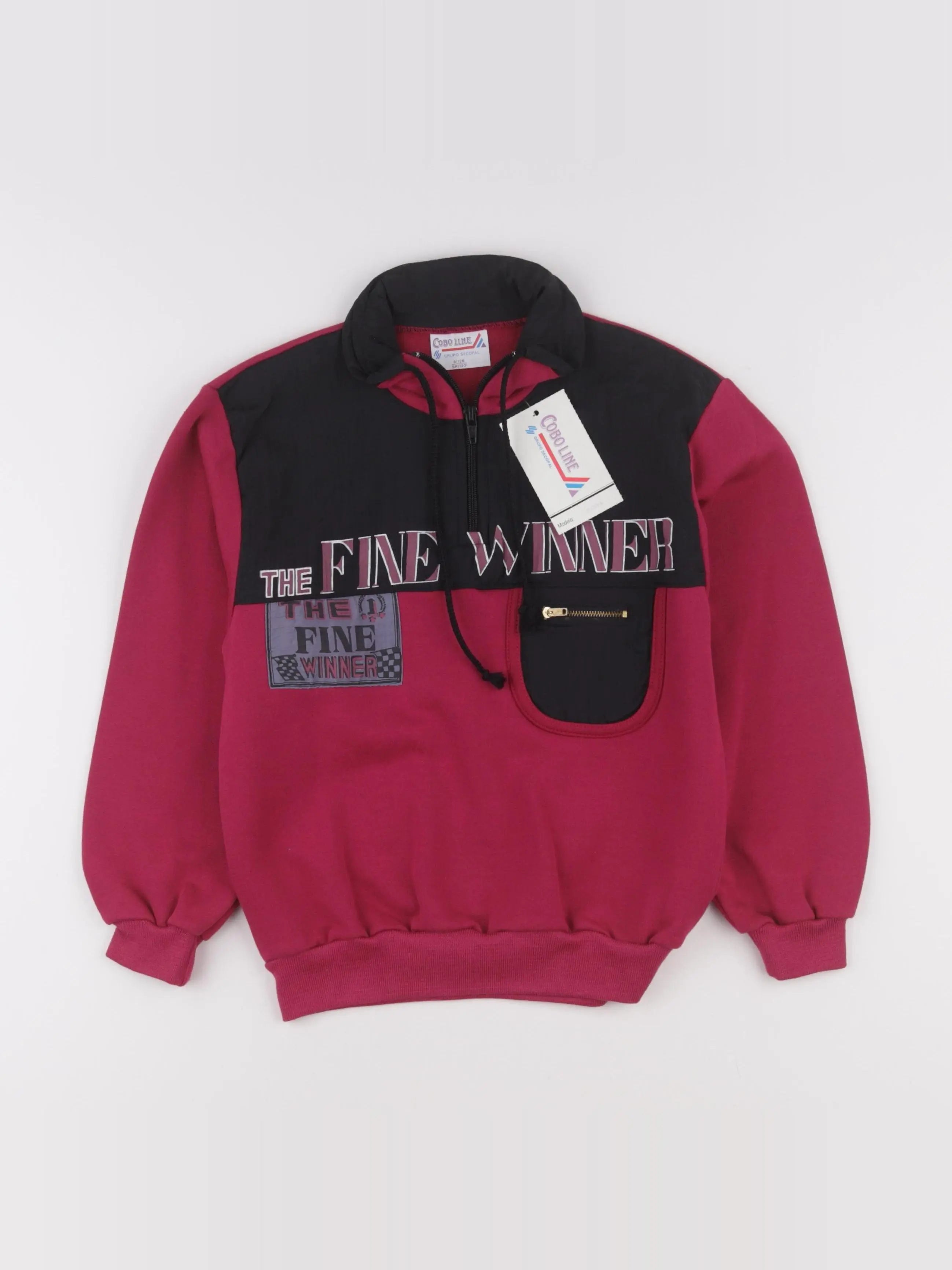 Vintage - sweat rose - 8 ans