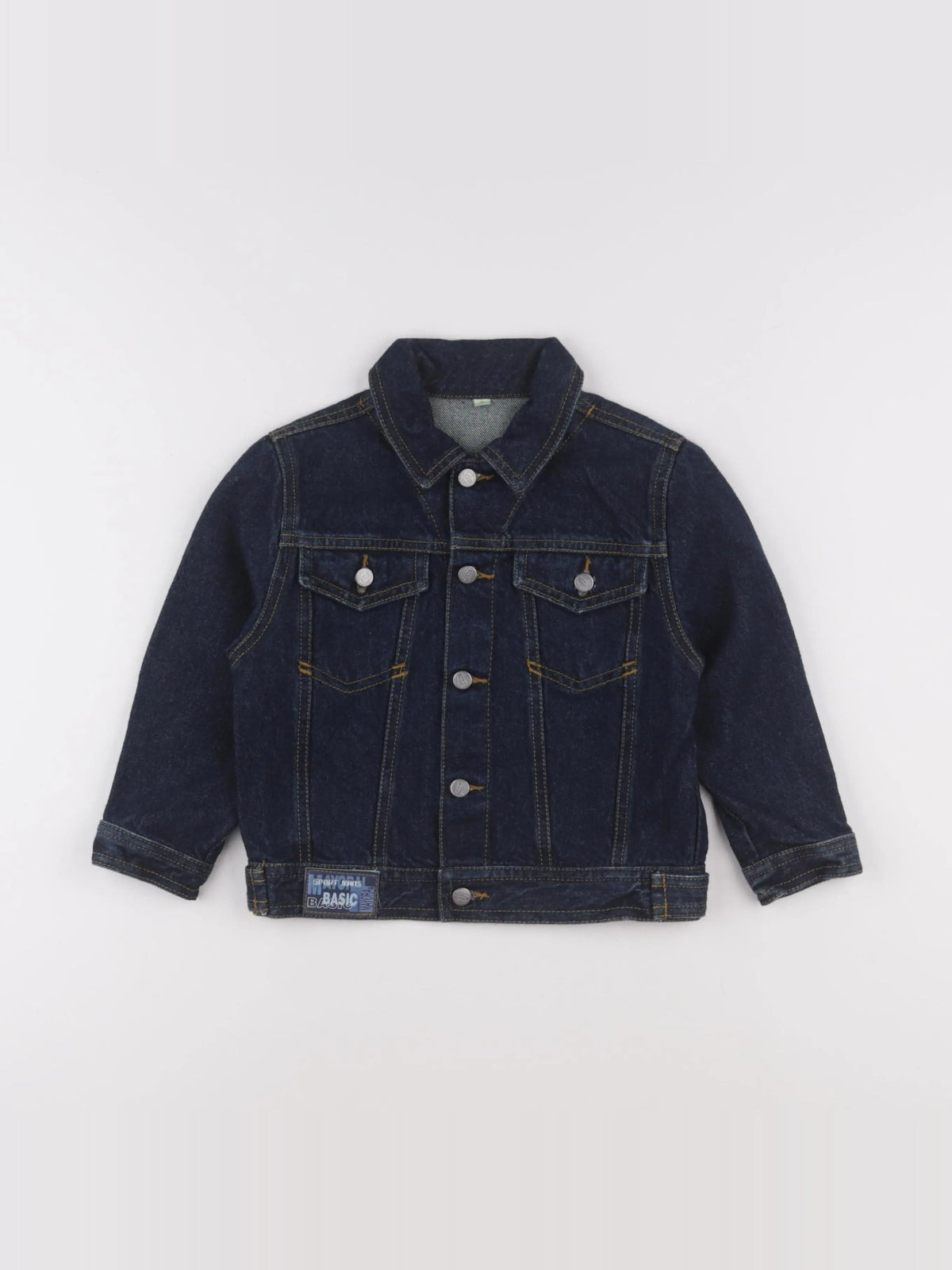 Vintage - veste bleu - 3 ans