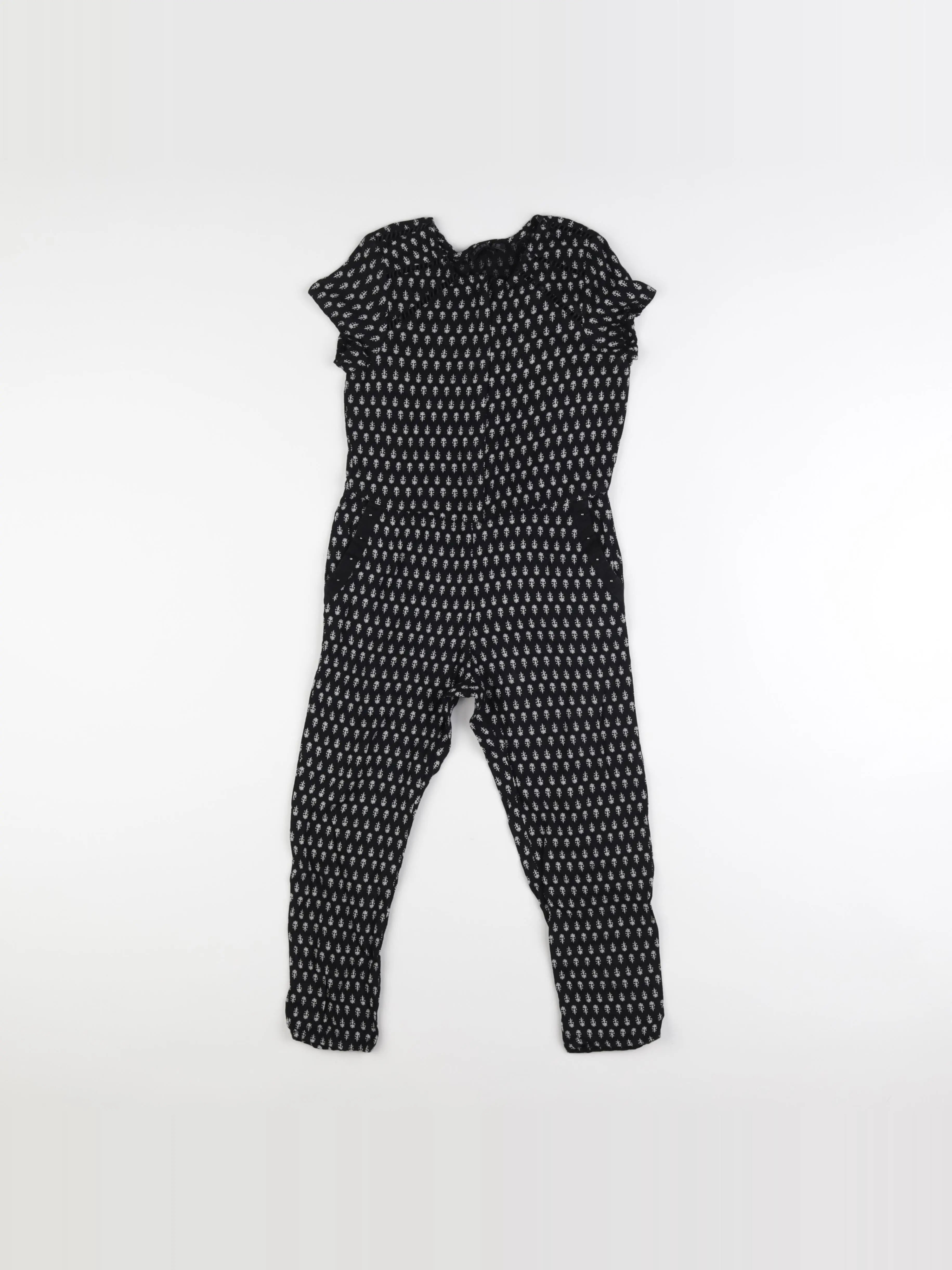 IKKS - combinaison blanc, noir - 6 ans