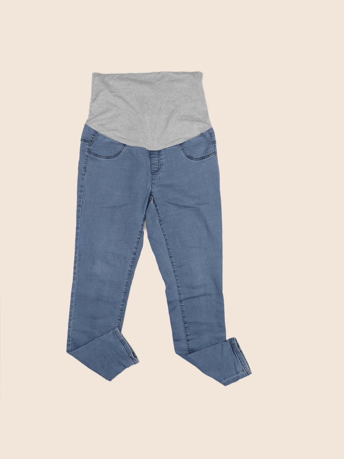 Mamalicious - jean grossesse bleu - xl