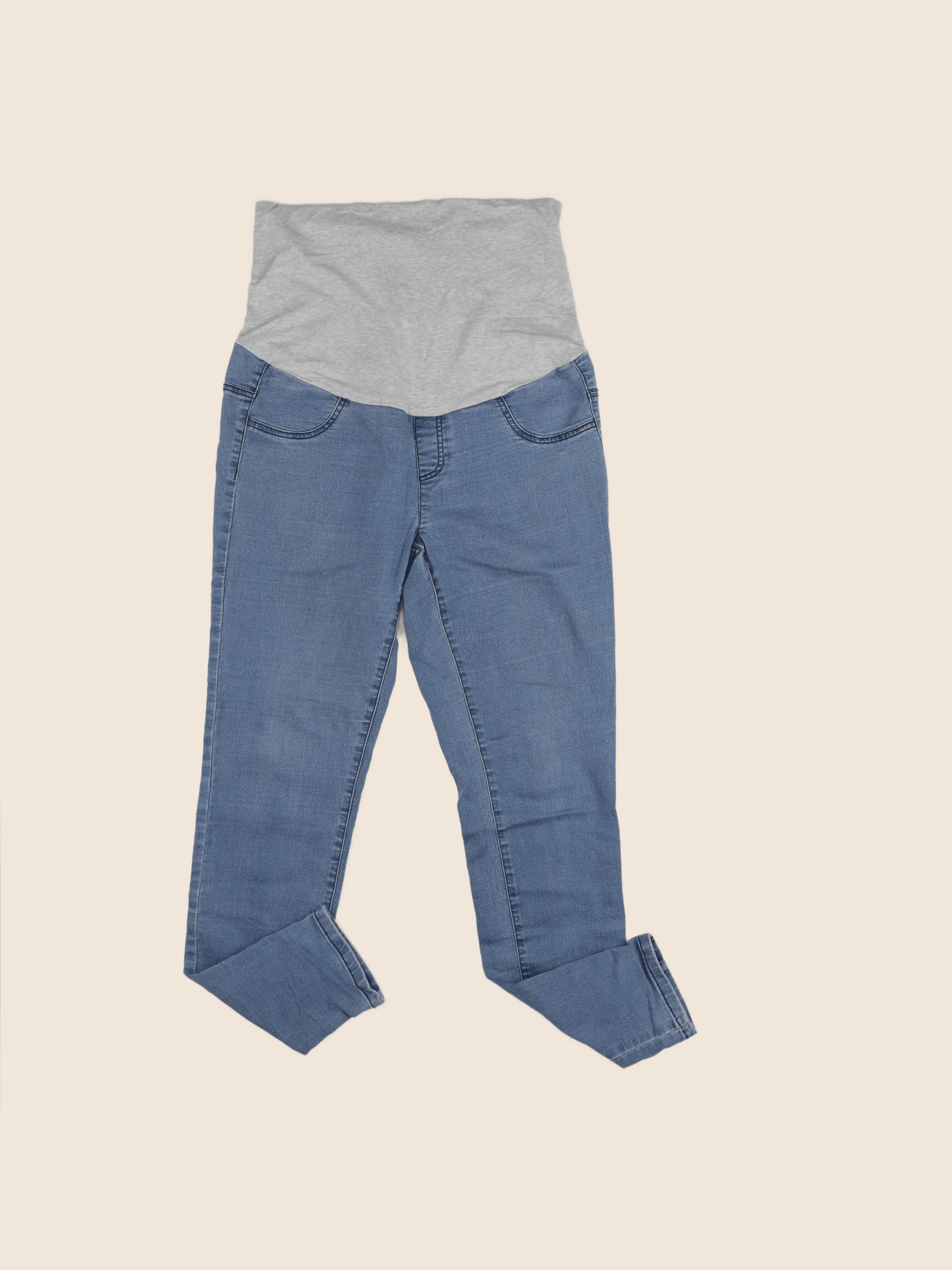 Mamalicious - jean grossesse bleu - xl