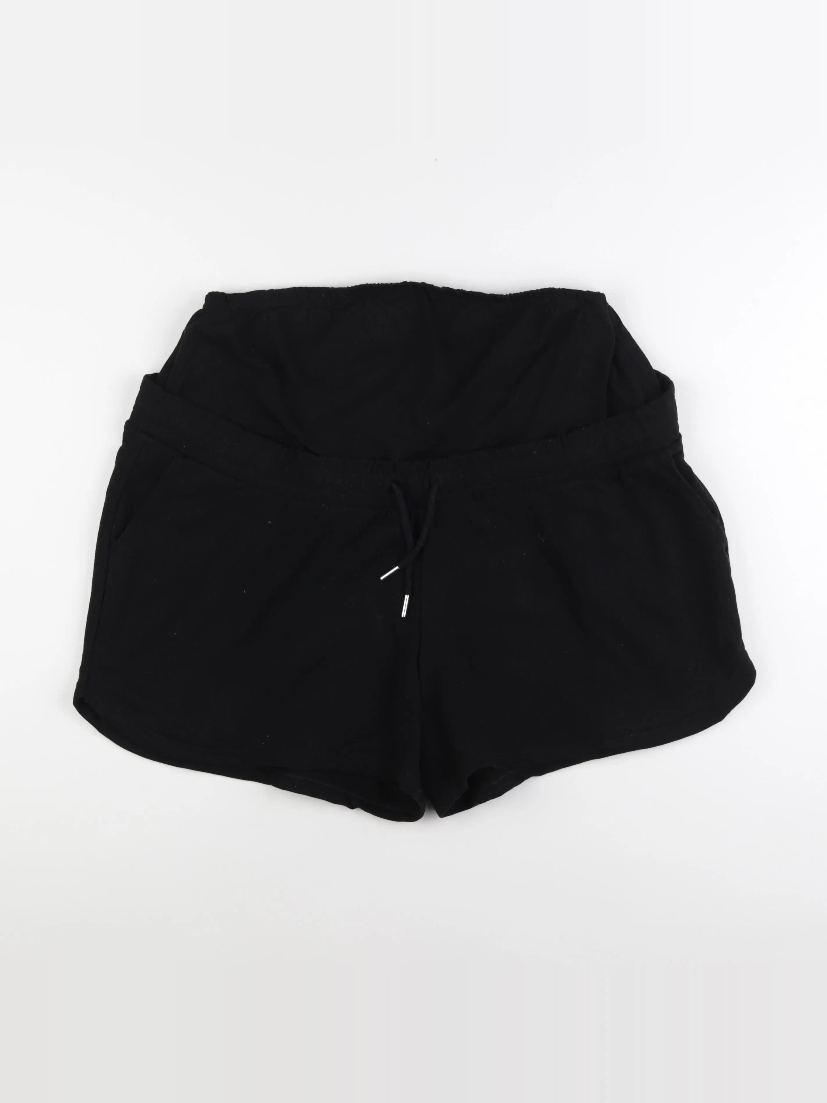 H&M - short grossesse noir - xl