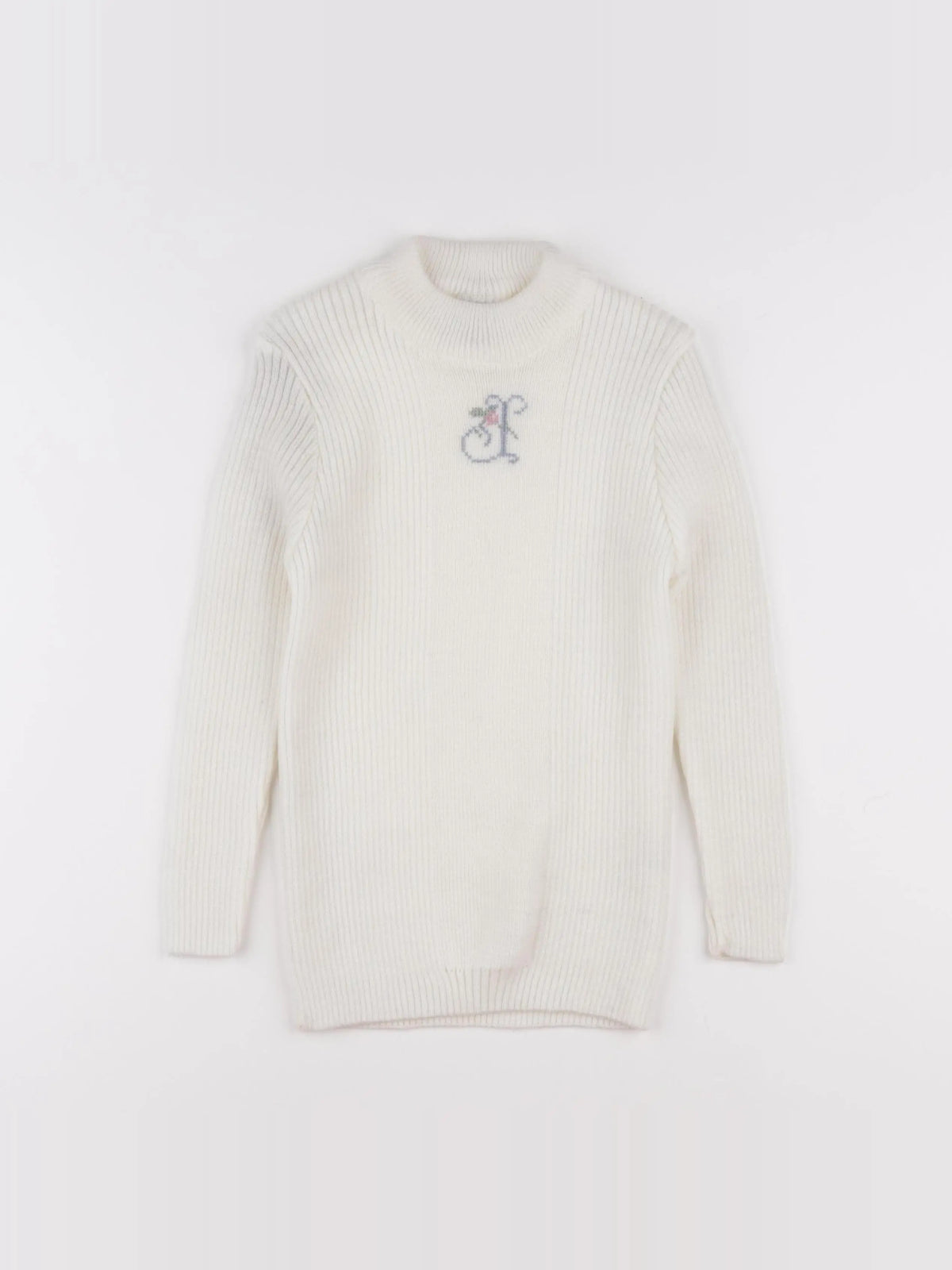 Vintage - pull blanc - 7 ans