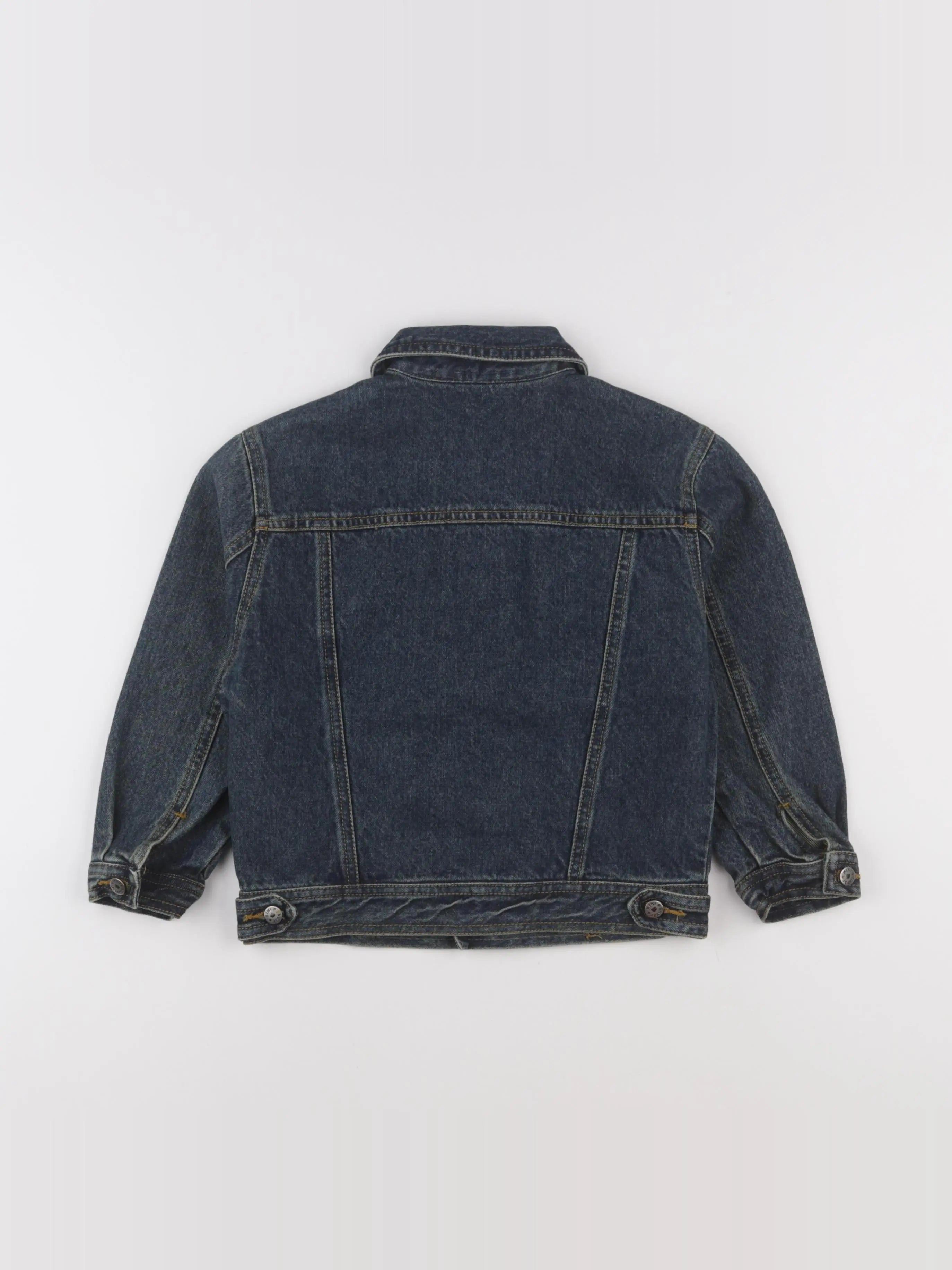 Vintage - veste bleu - 5 ans