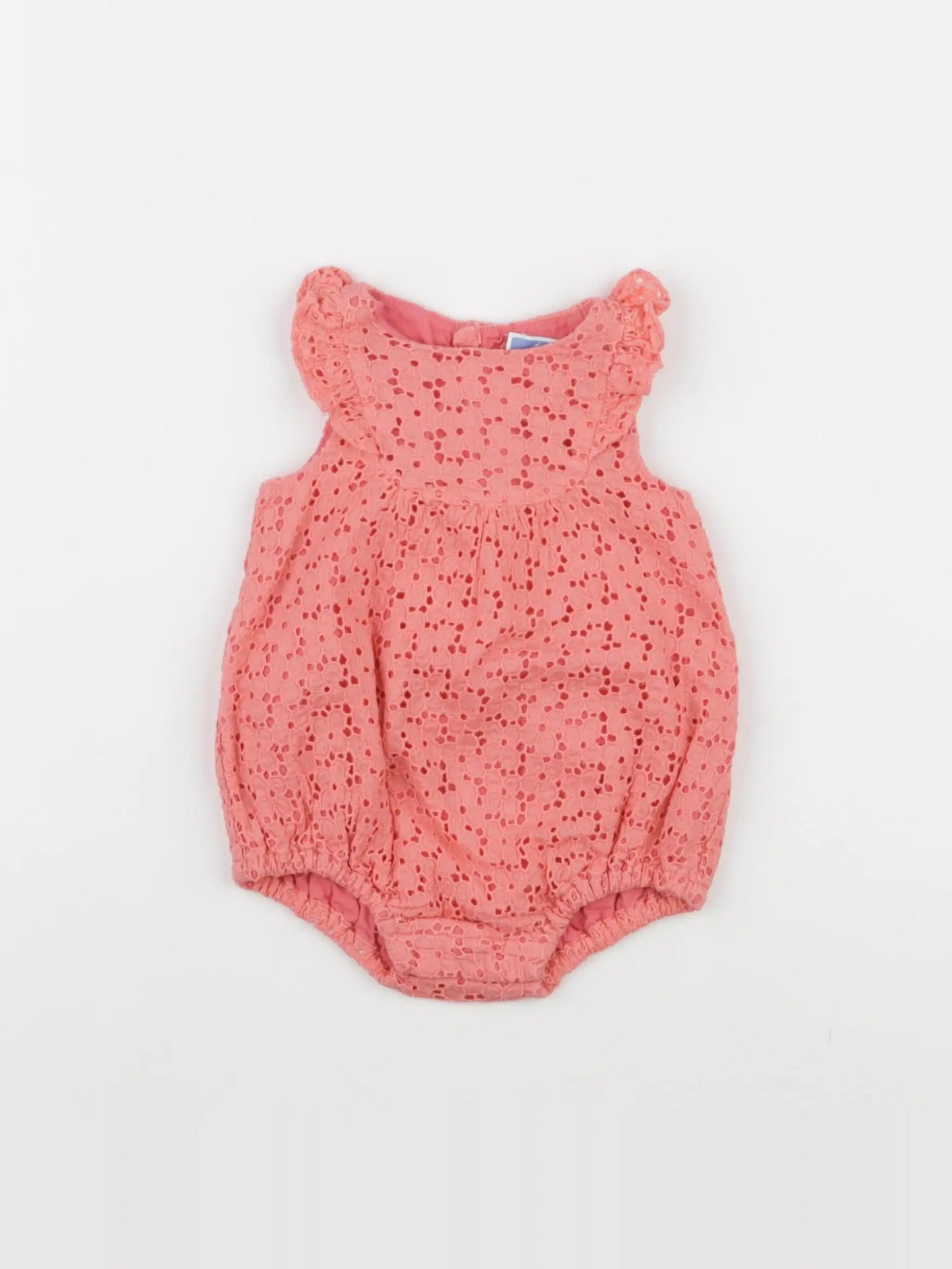Jacadi - combinaison orange - 6 mois