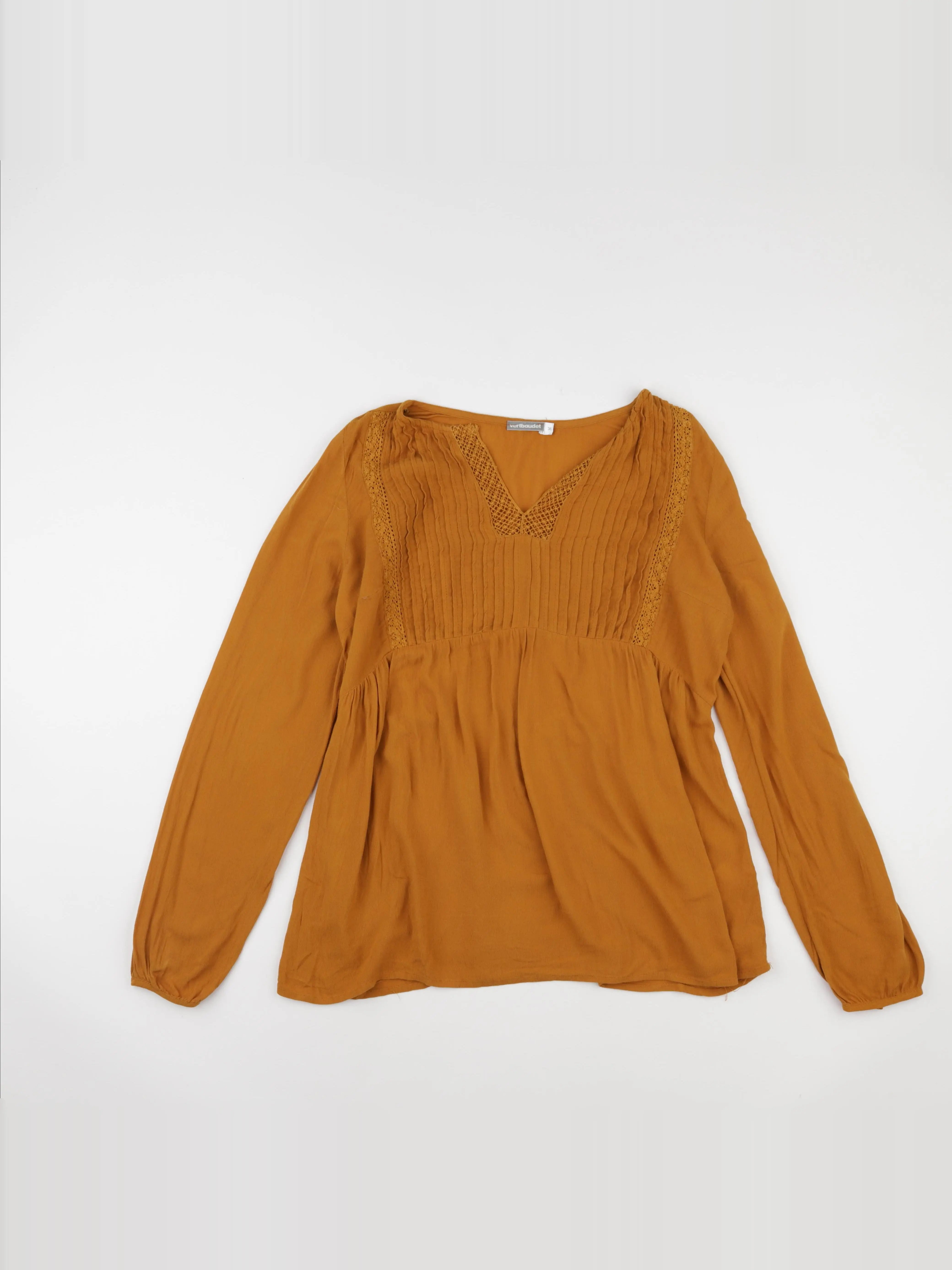 Vertbaudet - blouse grossesse marron - 36