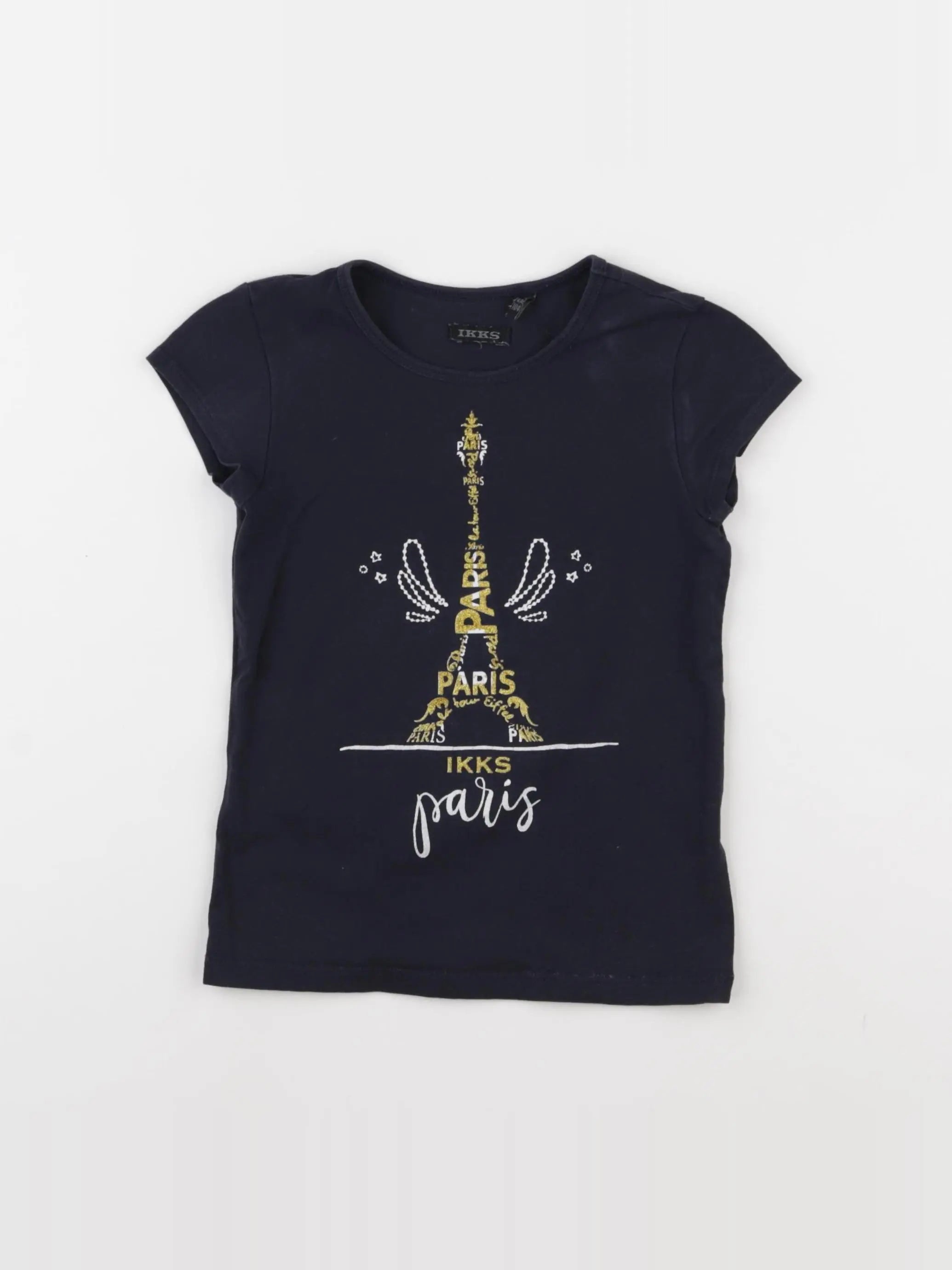 IKKS - tee-shirt noir - 4 ans