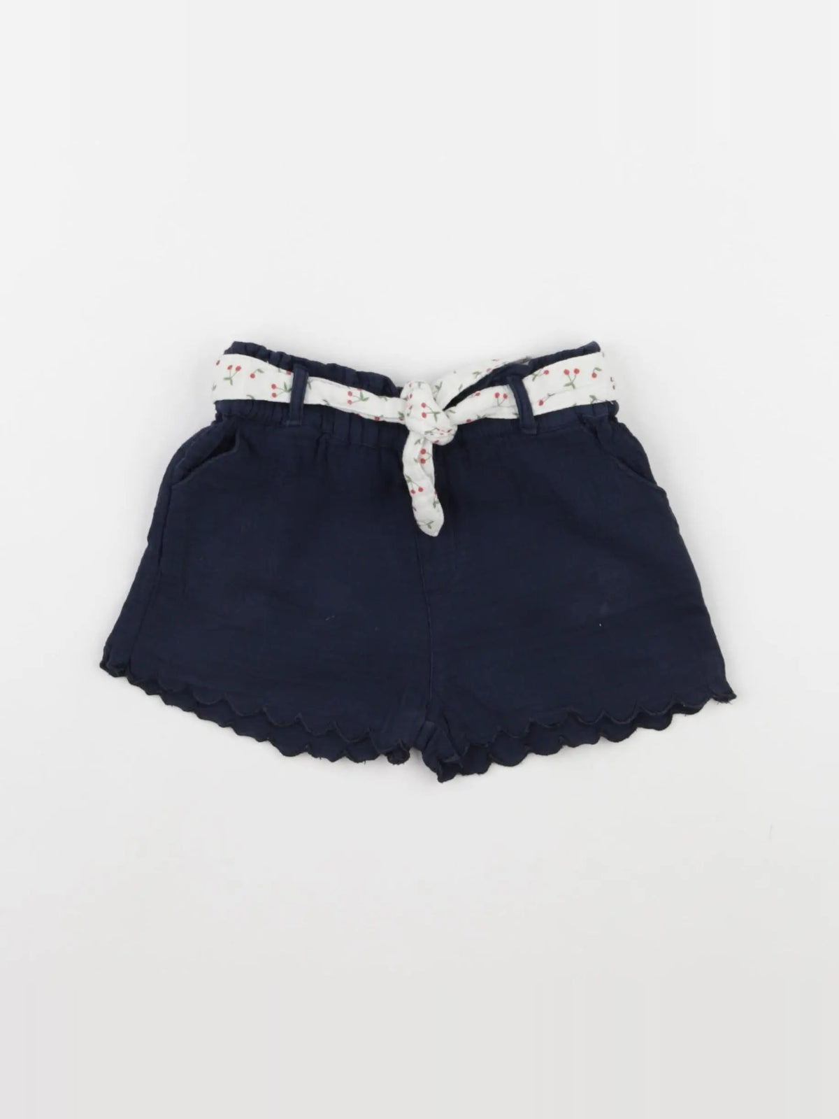 Vertbaudet - short bleu - 18 mois