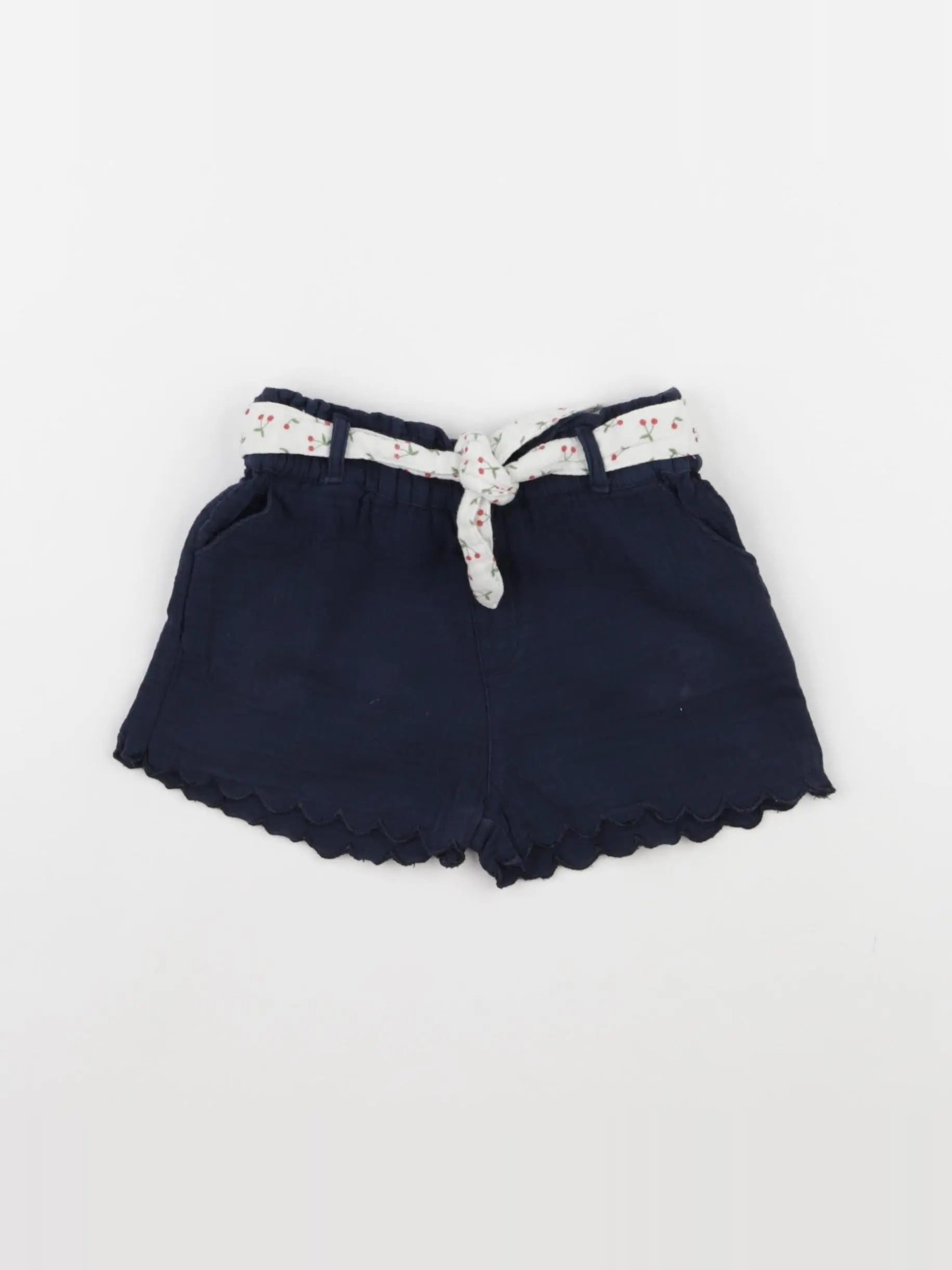 Vertbaudet - short bleu - 18 mois