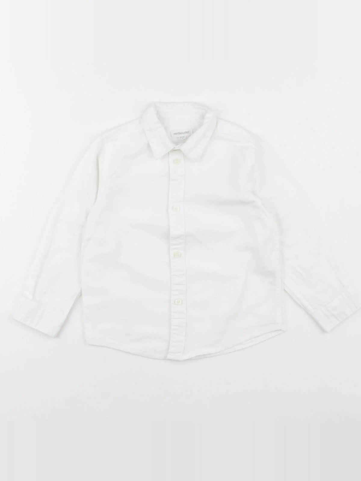 Vertbaudet - chemise blanc - 3 ans