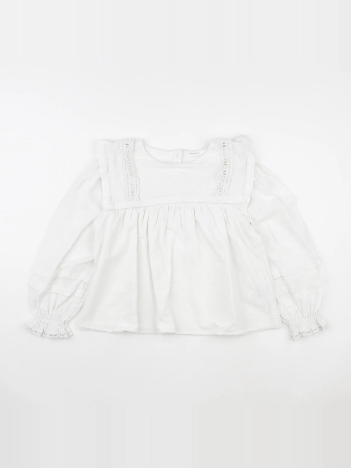Vertbaudet - blouse blanc - 10 ans