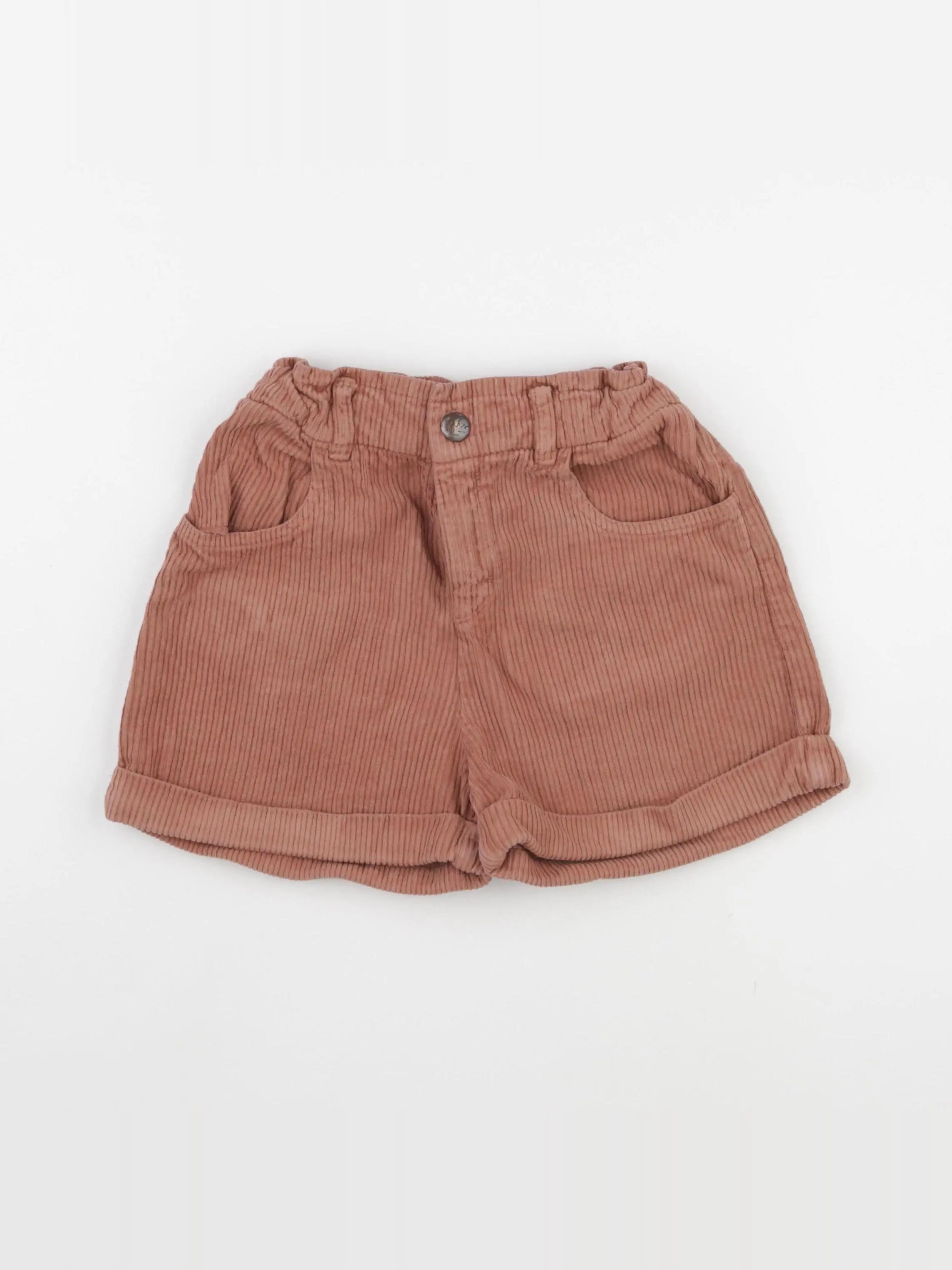 IKKS - short marron - 7 ans