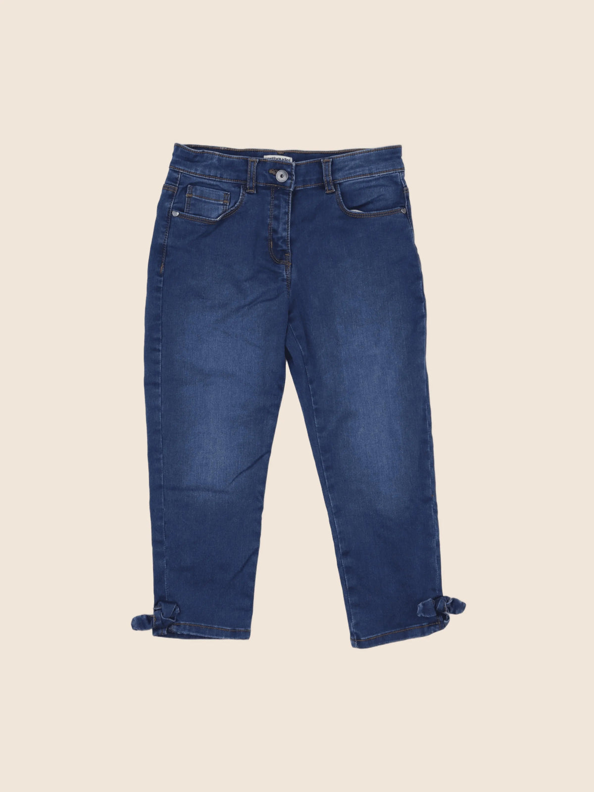 Vertbaudet - pantacourt bleu - 10 ans