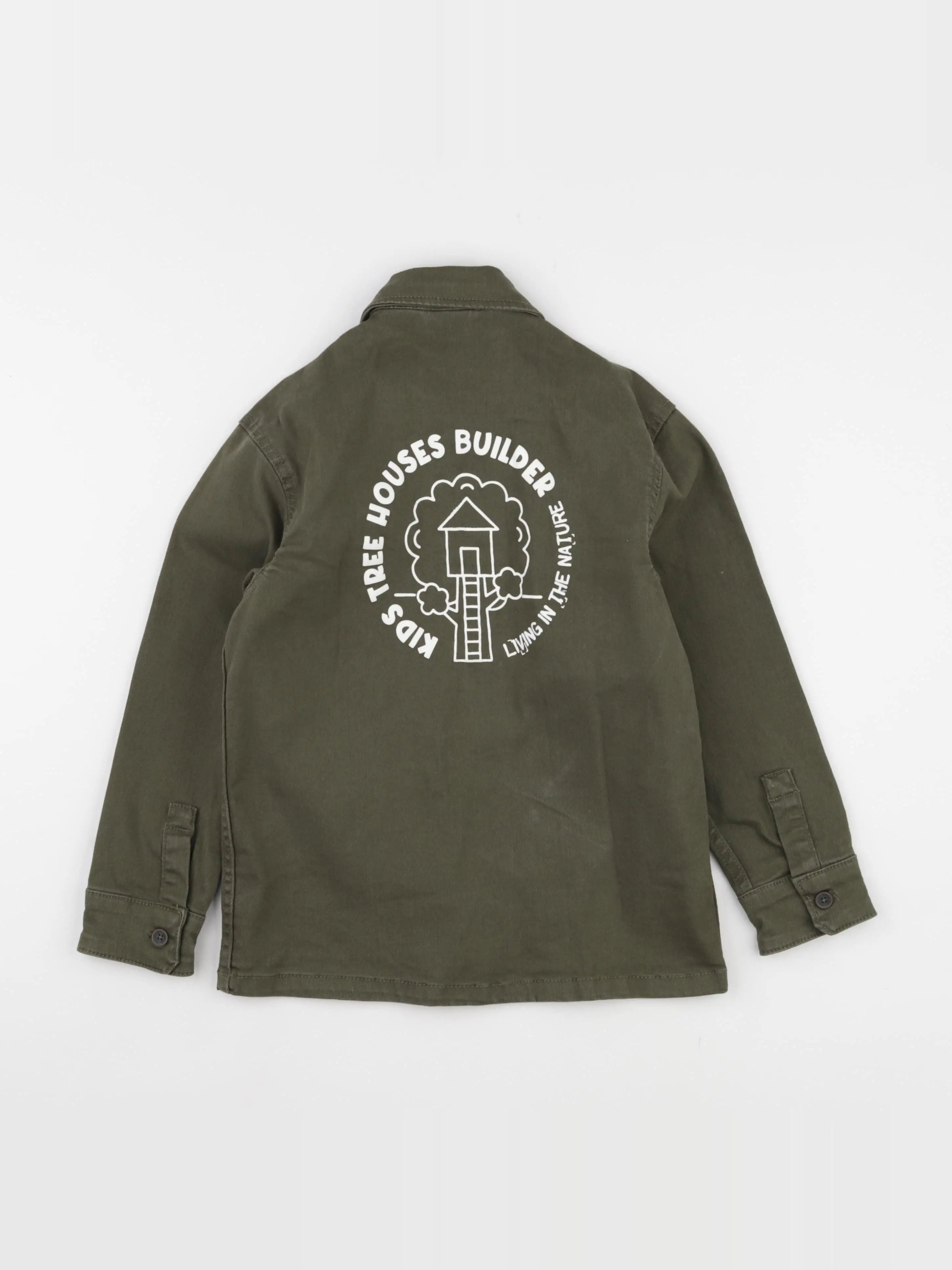 Vertbaudet - veste vert - 12 ans