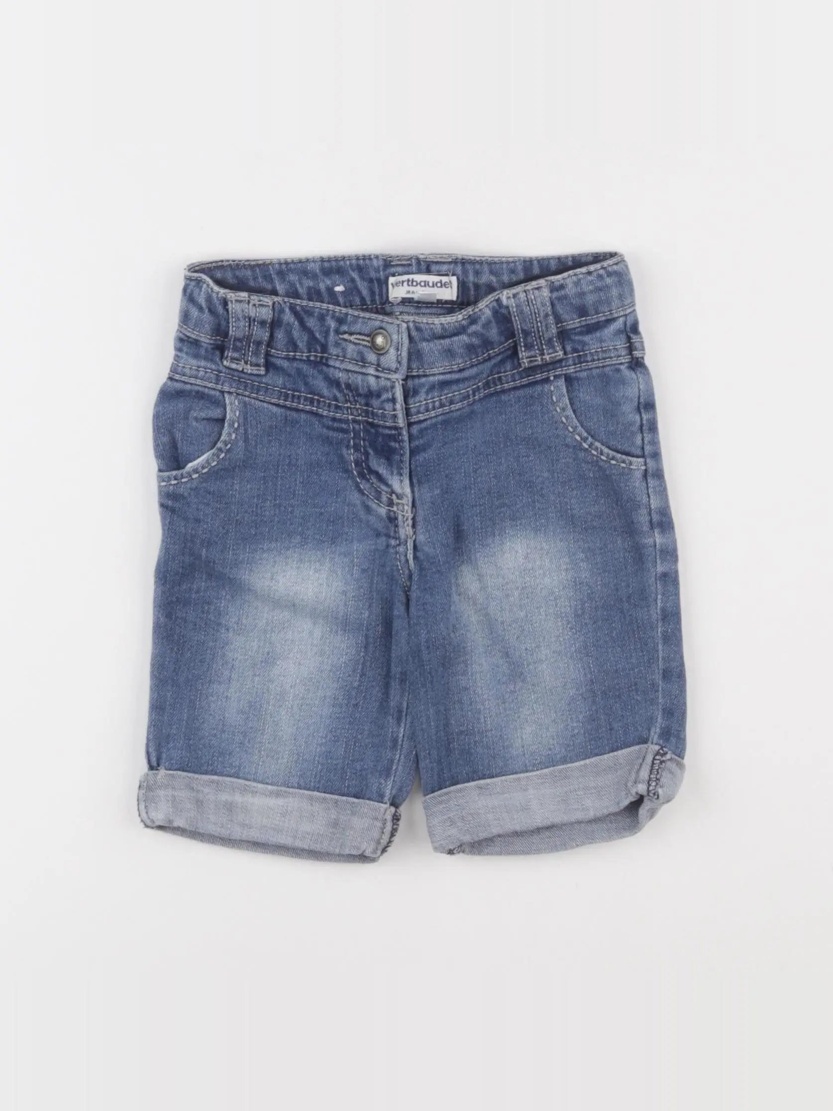 Vertbaudet - short bleu - 3 ans